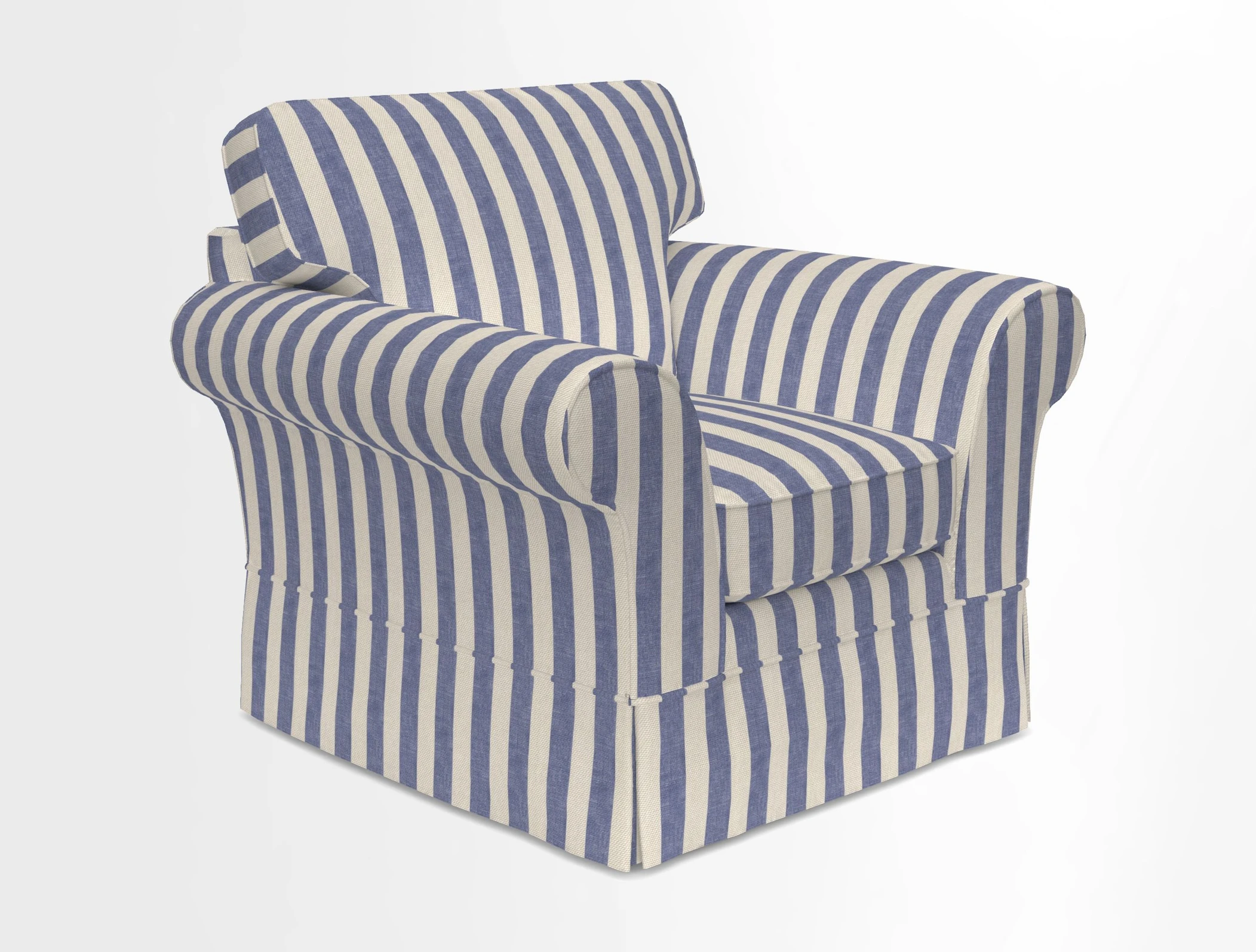 Lanhydrock Chair in Two Tone Plain Biscuit
