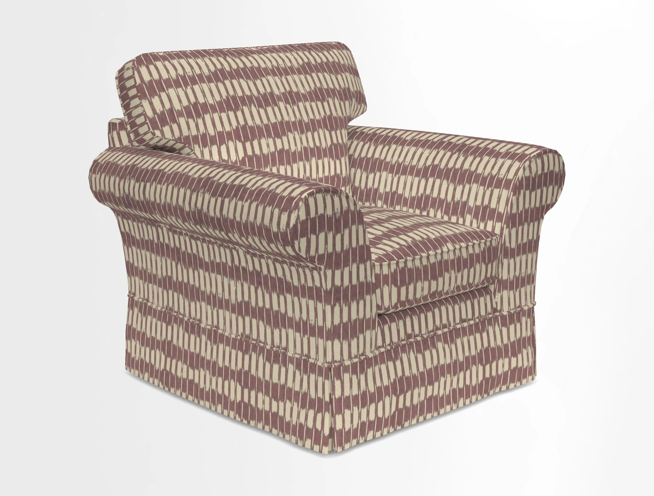 Lanhydrock Chair in Two Tone Plain Biscuit