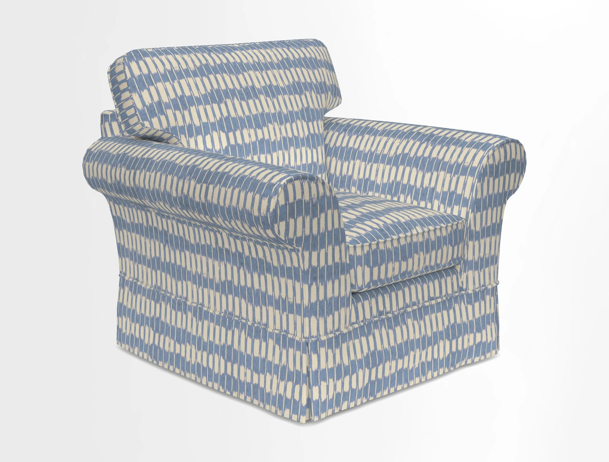 Lanhydrock Chair in Two Tone Plain Biscuit
