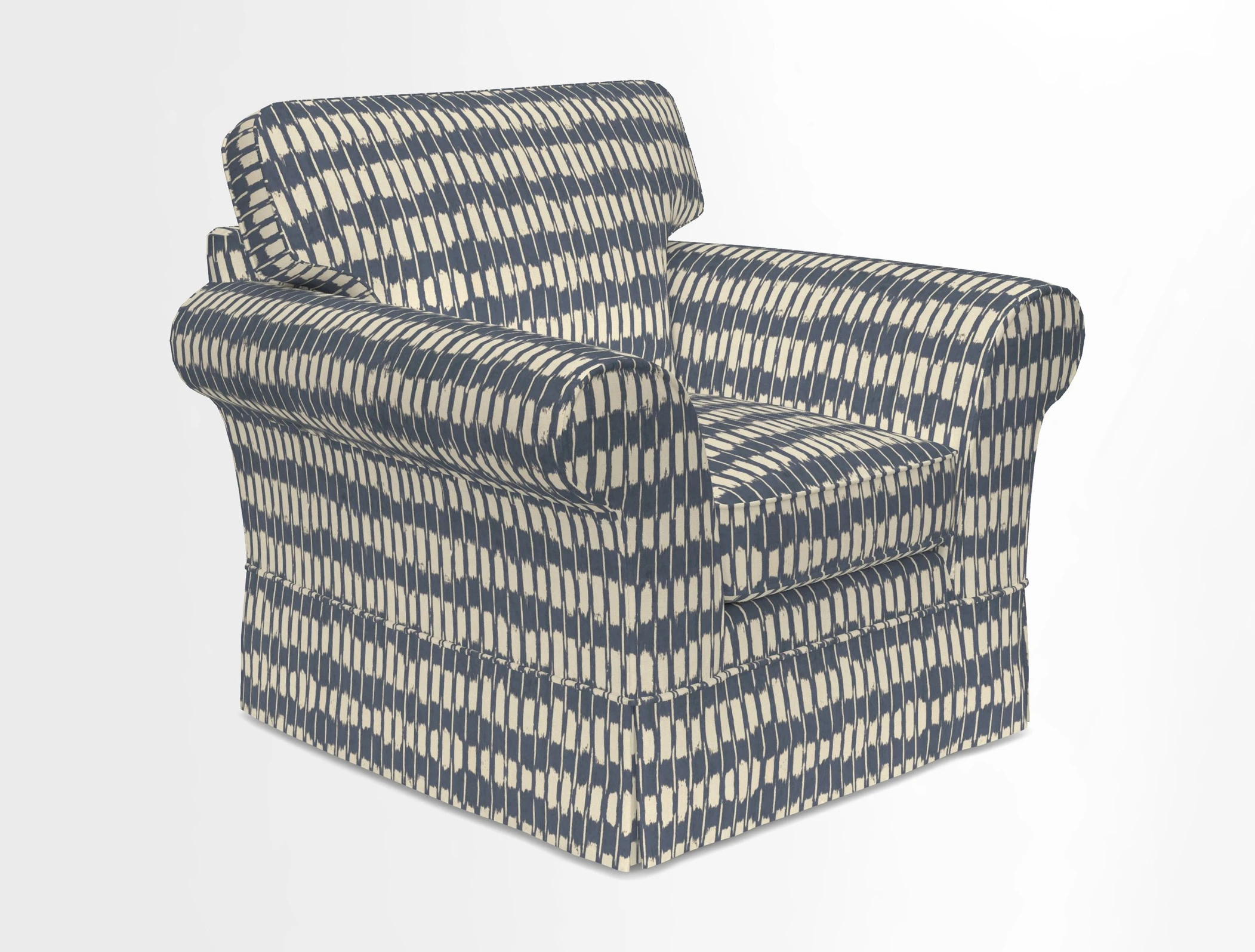 Lanhydrock Chair in Two Tone Plain Biscuit