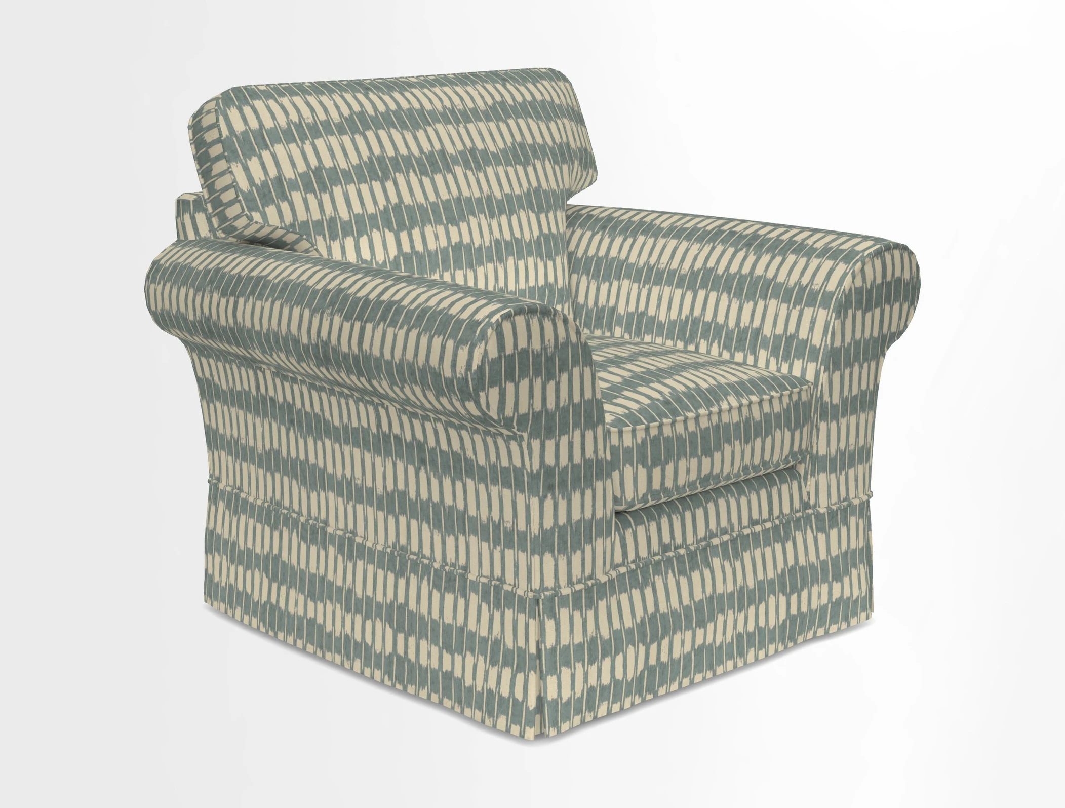 Lanhydrock Chair in Two Tone Plain Biscuit