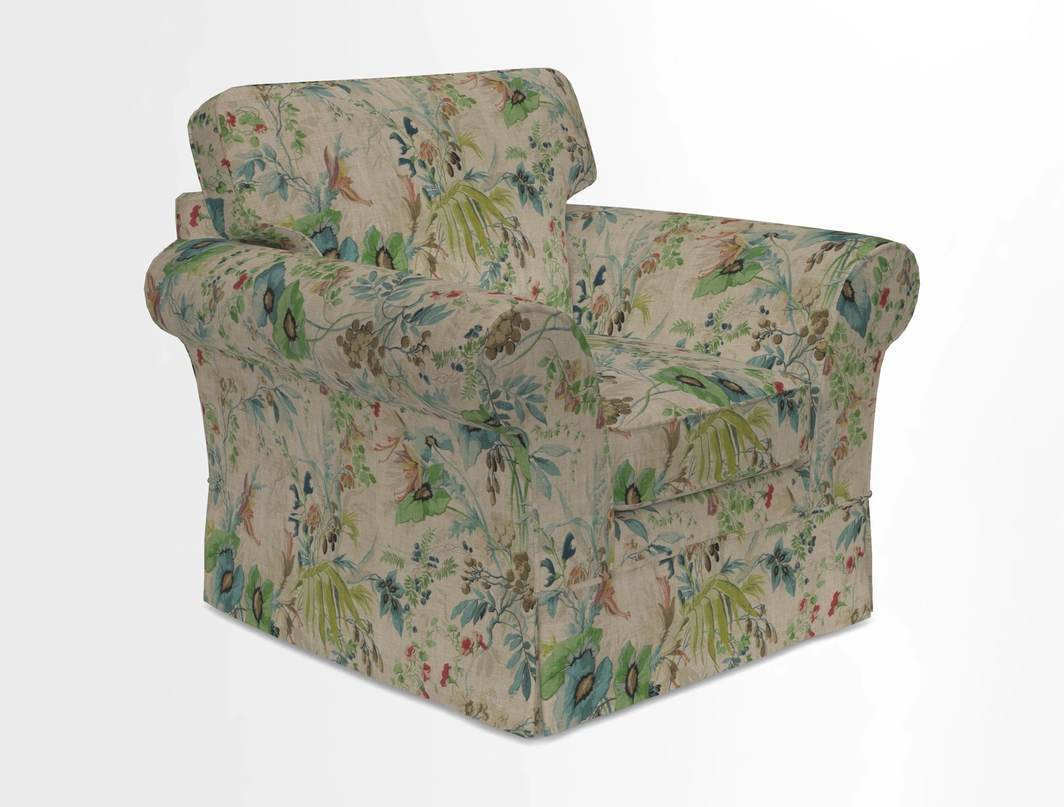 Lanhydrock Chair in Two Tone Plain Biscuit