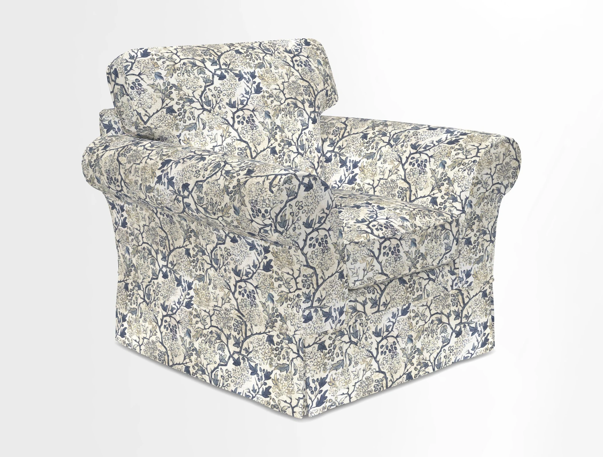 Lanhydrock Chair in Two Tone Plain Biscuit