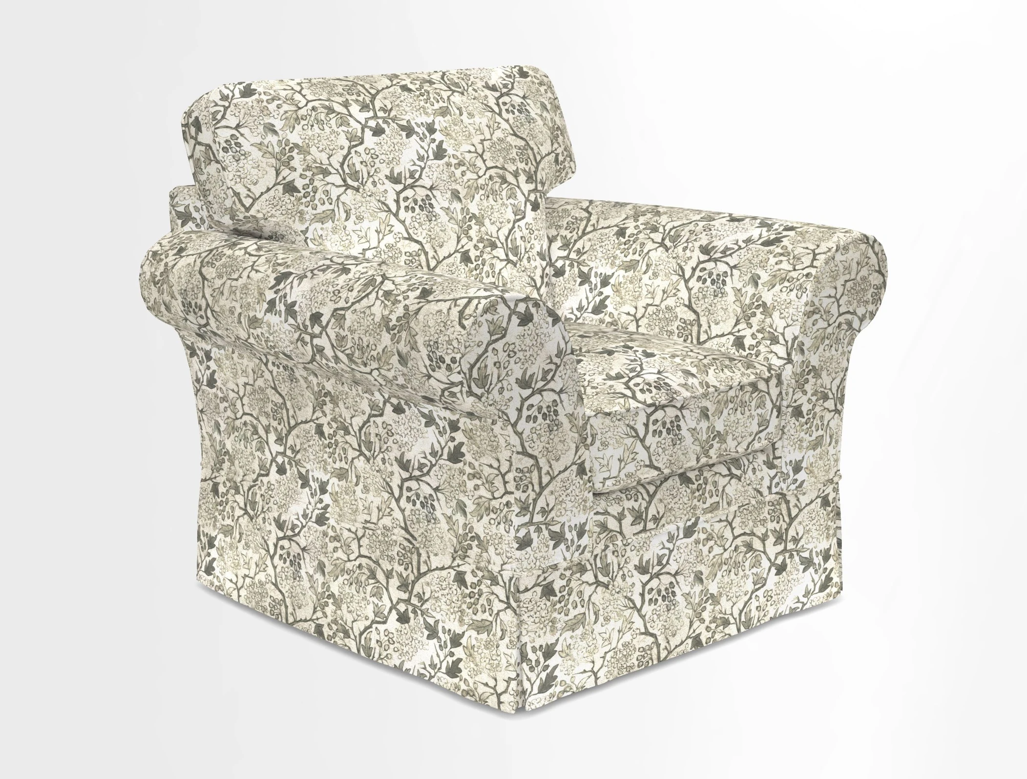 Lanhydrock Chair in Two Tone Plain Biscuit