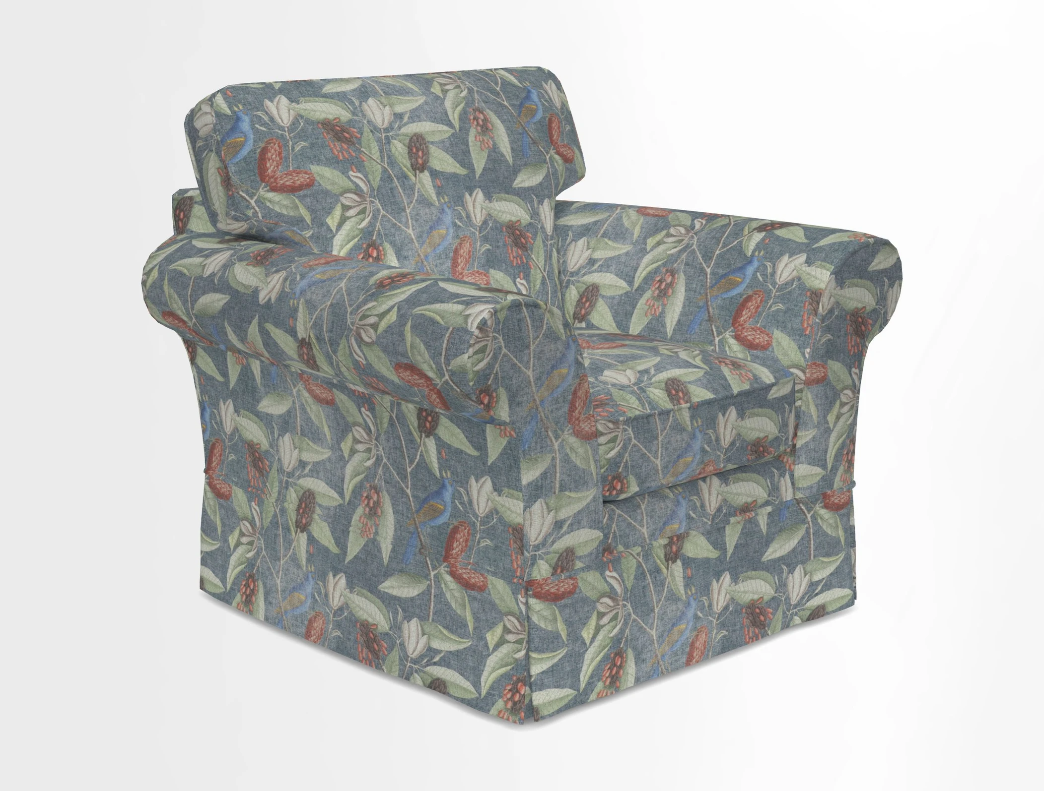 Lanhydrock Chair in Two Tone Plain Biscuit