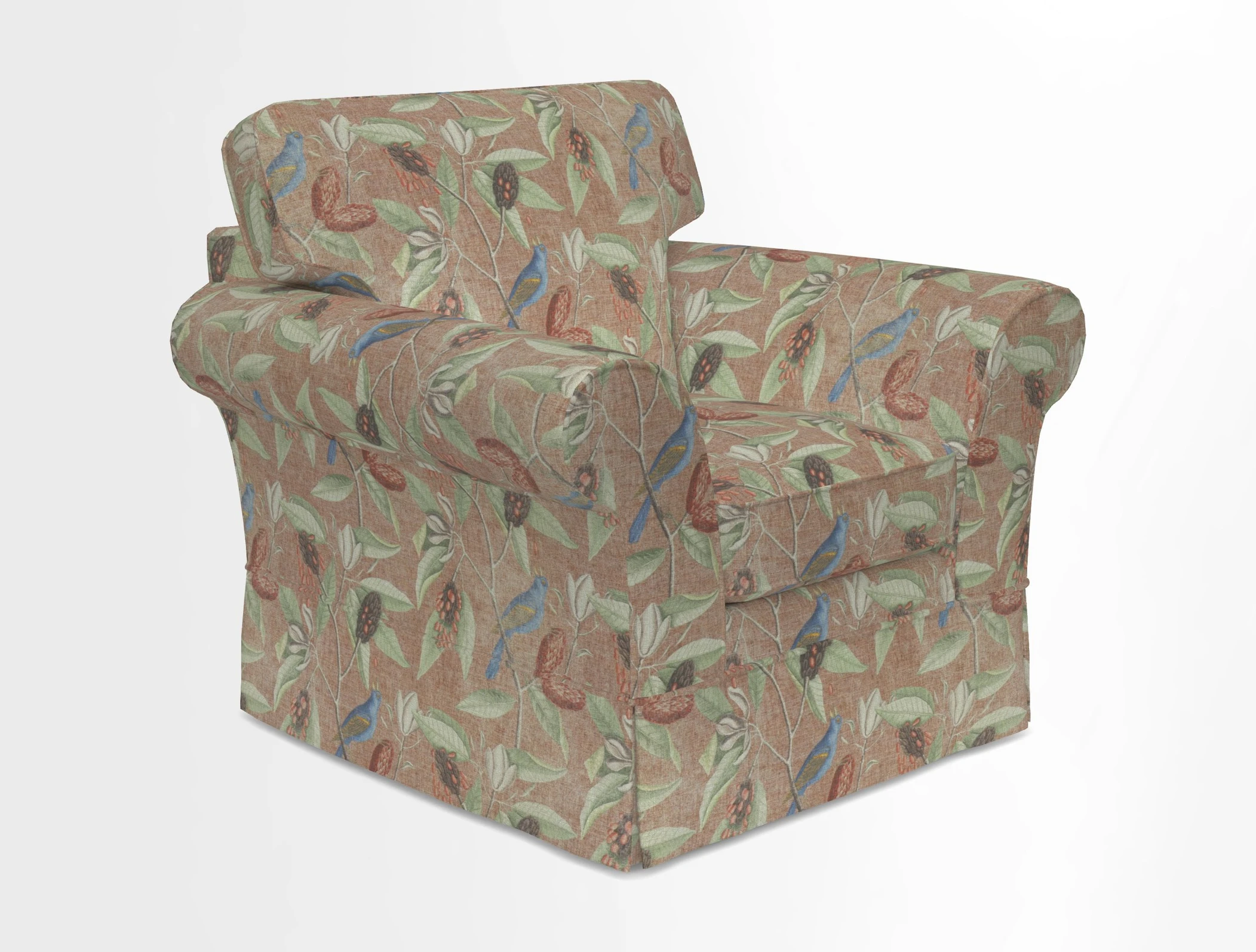 Lanhydrock Chair in Two Tone Plain Biscuit