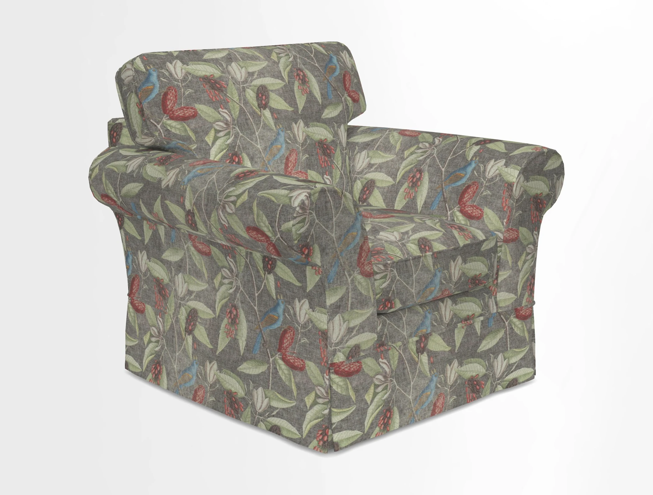Lanhydrock Chair in Two Tone Plain Biscuit