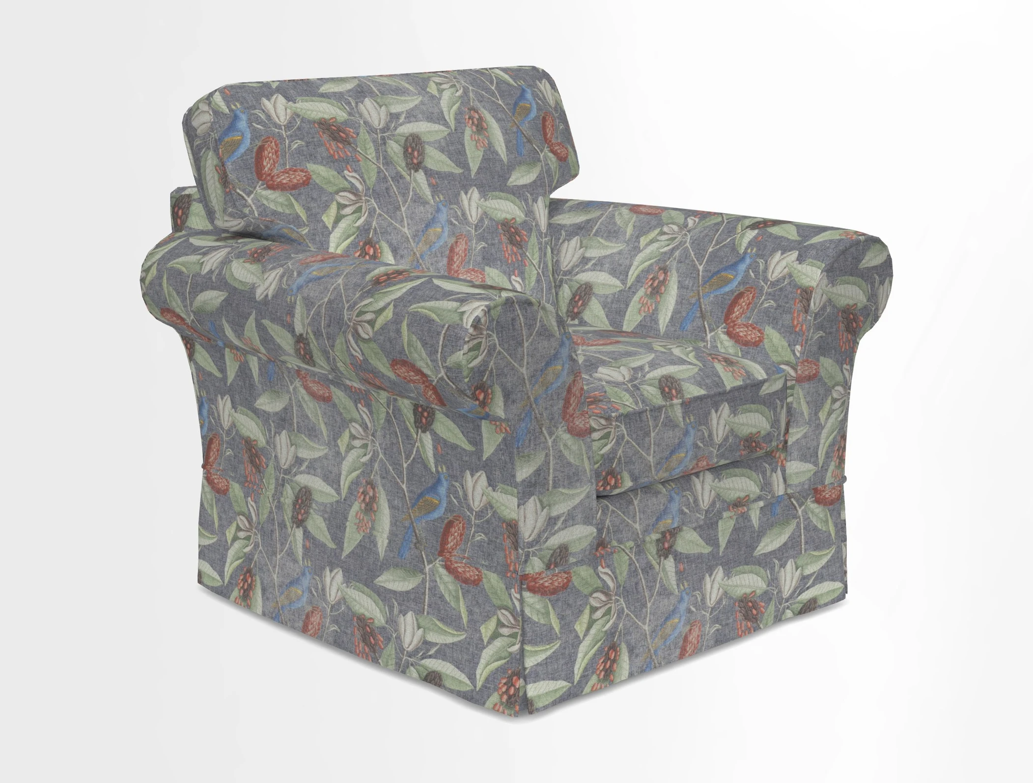 Lanhydrock Chair in Two Tone Plain Biscuit