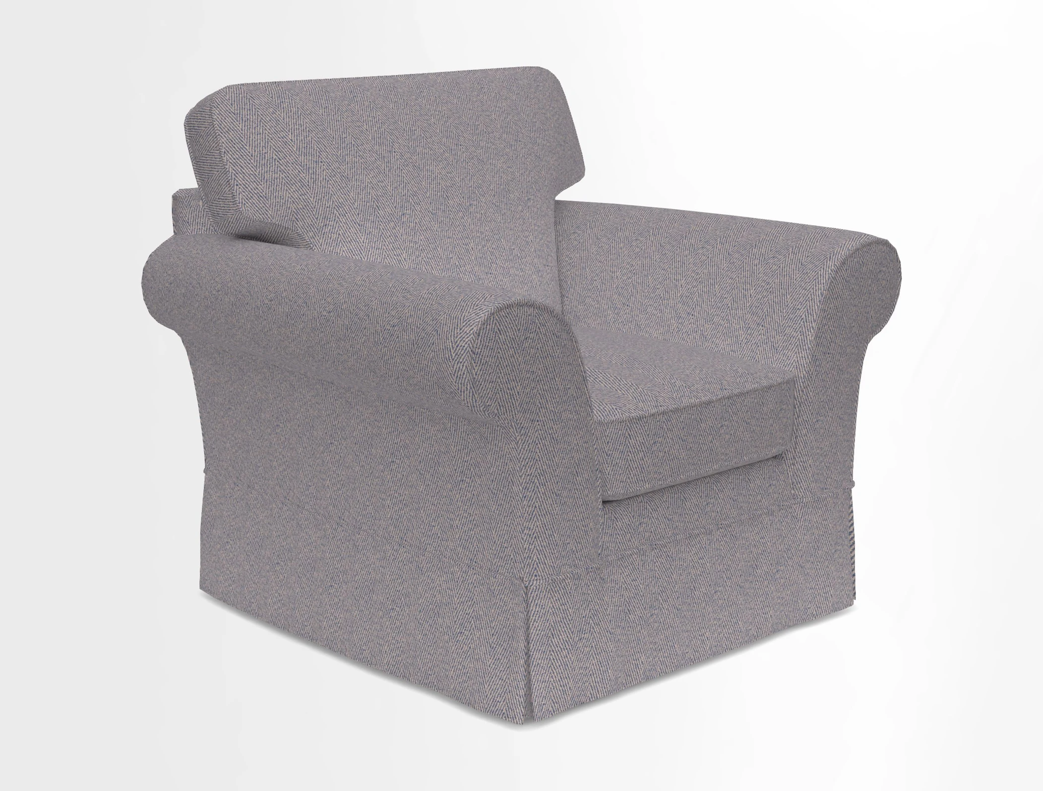 Lanhydrock Chair in Two Tone Plain Biscuit