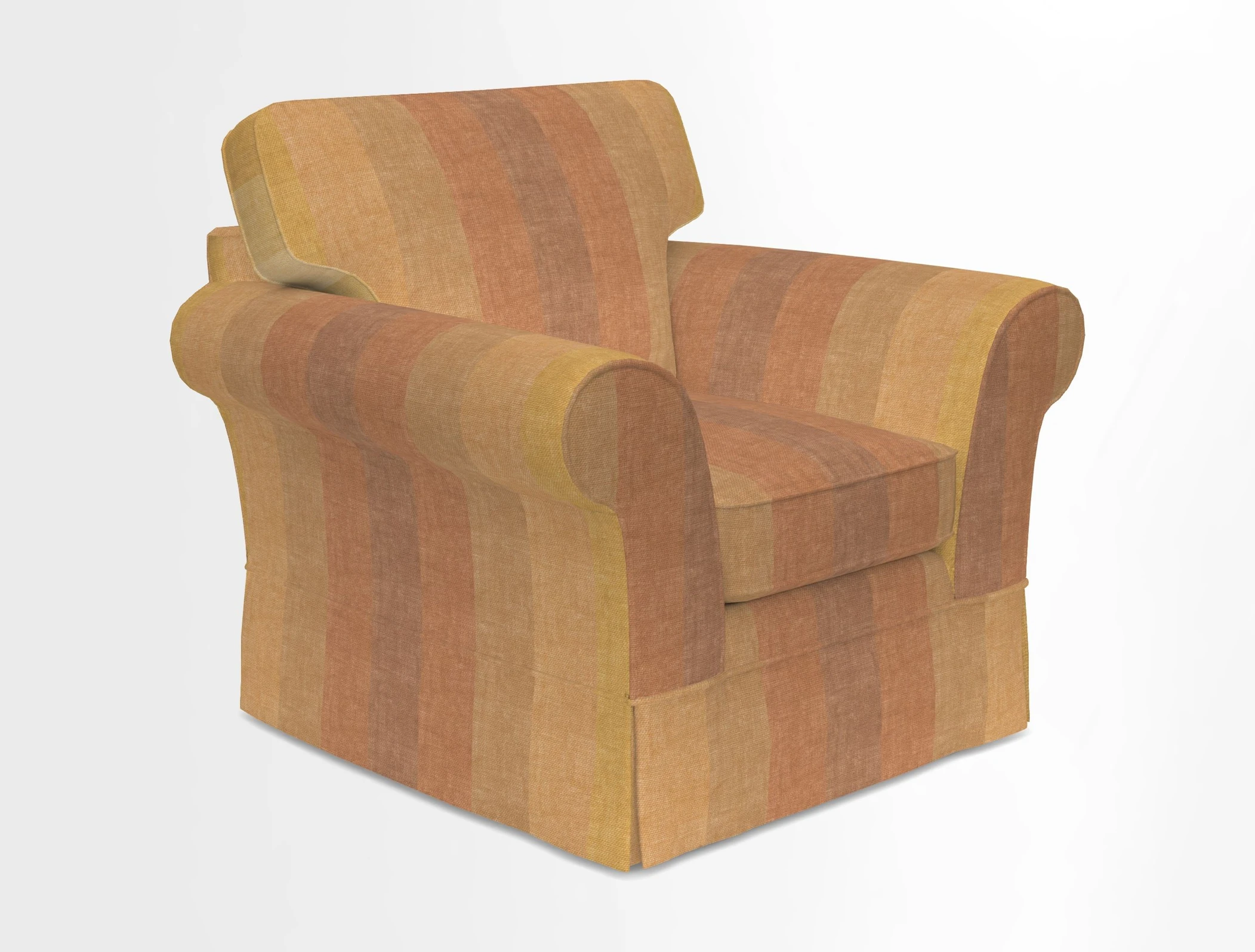 Lanhydrock Chair in Two Tone Plain Biscuit