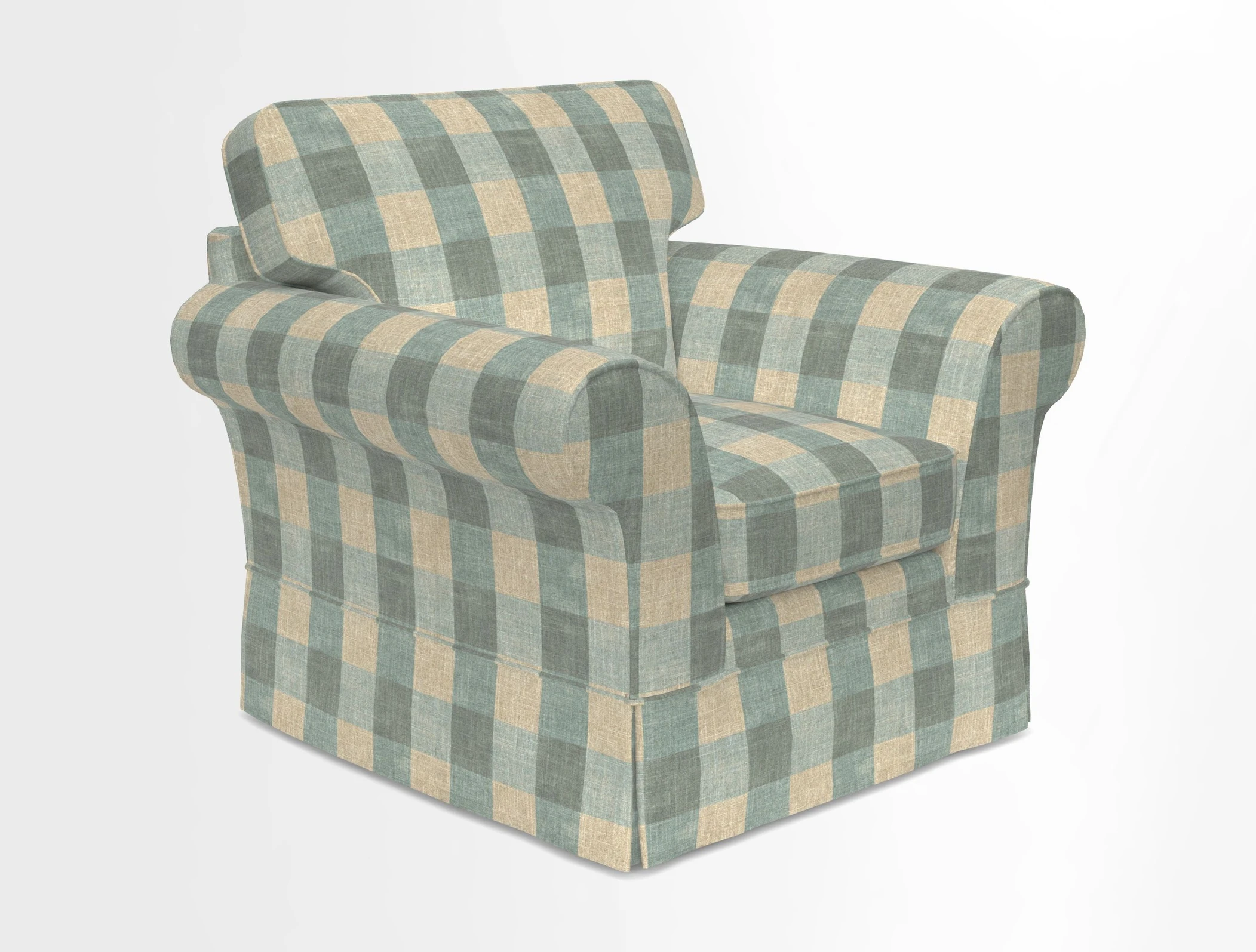 Lanhydrock Chair in Two Tone Plain Biscuit