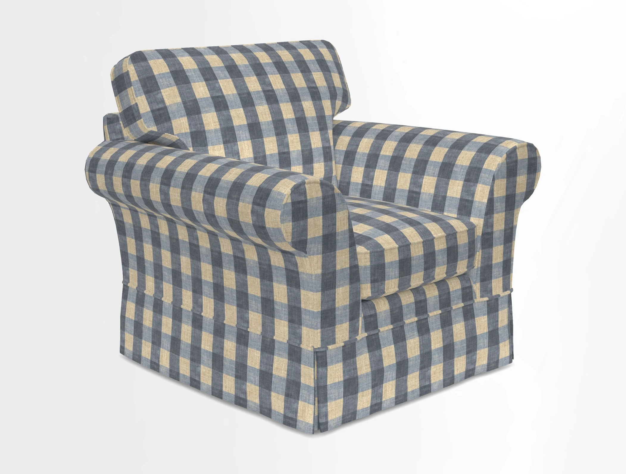 Lanhydrock Chair in Two Tone Plain Biscuit