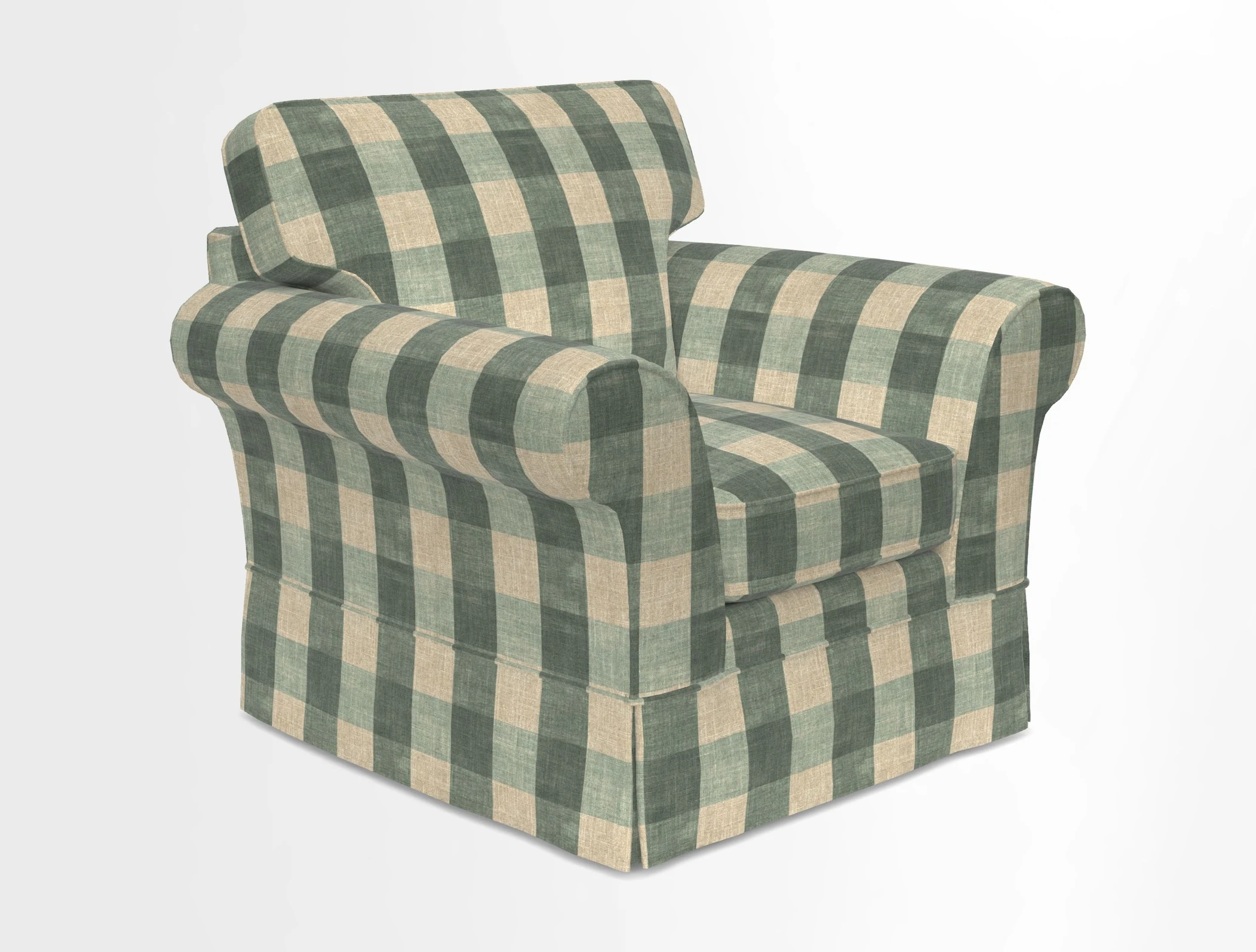 Lanhydrock Chair in Two Tone Plain Biscuit