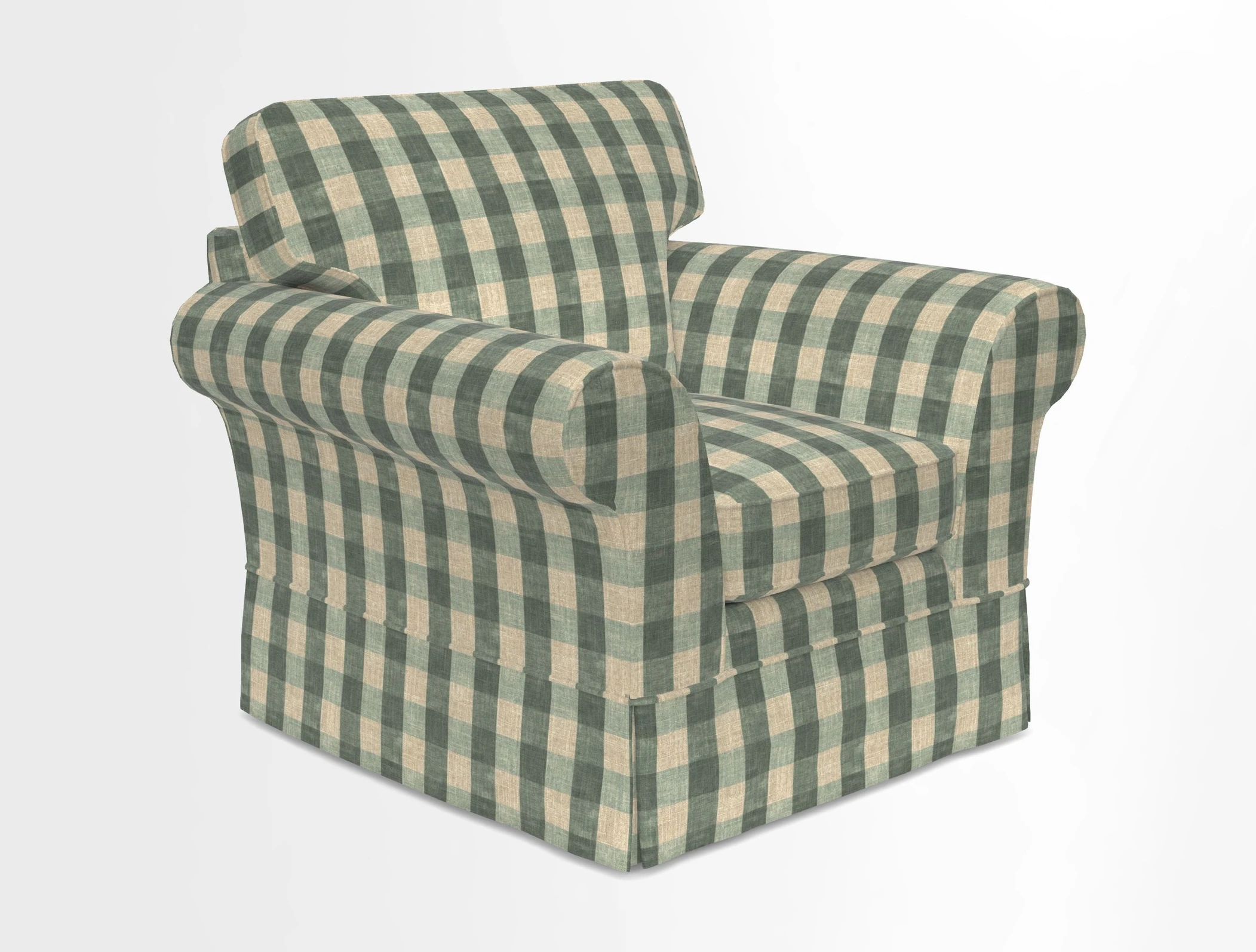 Lanhydrock Chair in Two Tone Plain Biscuit
