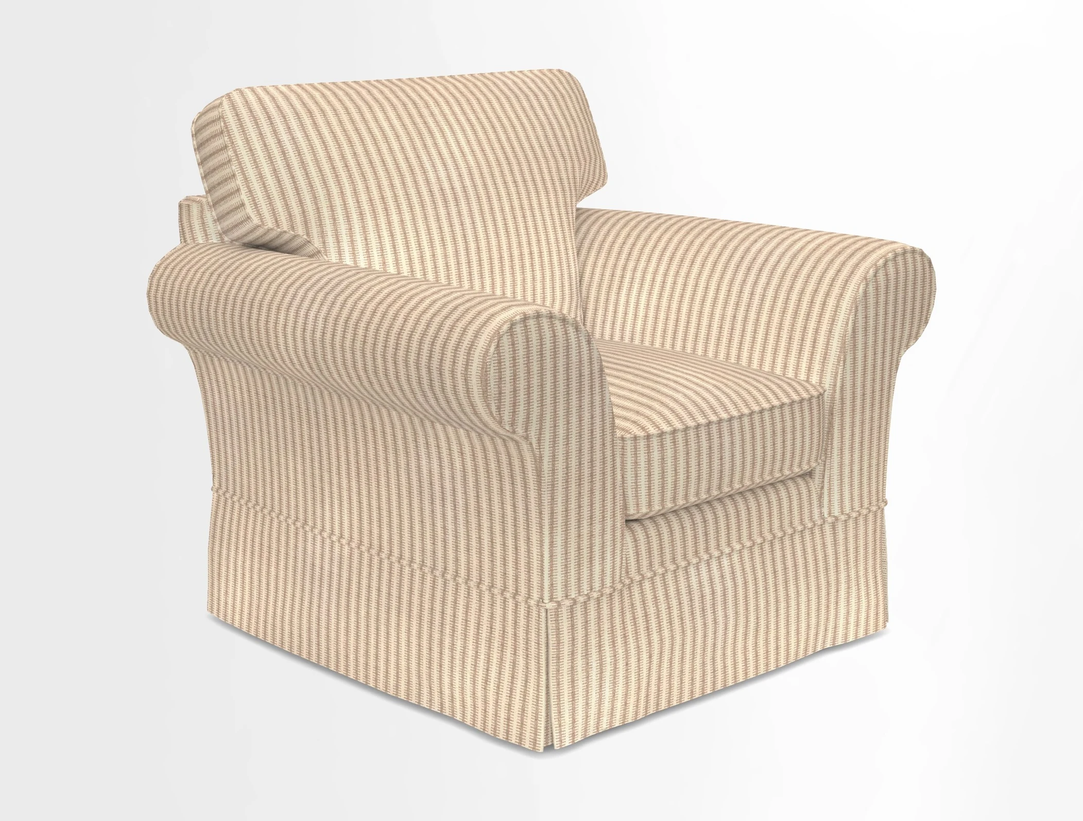Lanhydrock Chair in Two Tone Plain Biscuit