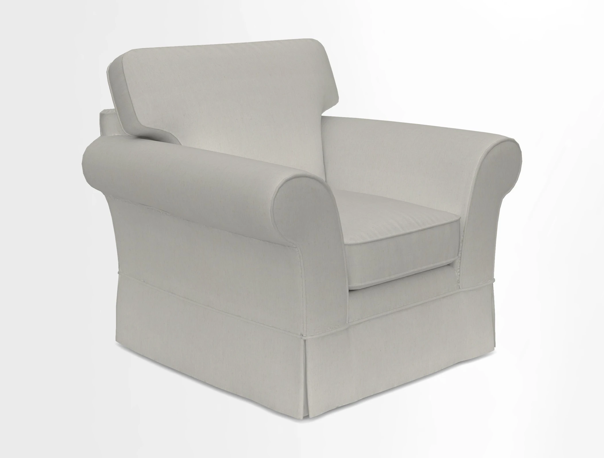 Lanhydrock Chair in Two Tone Plain Biscuit