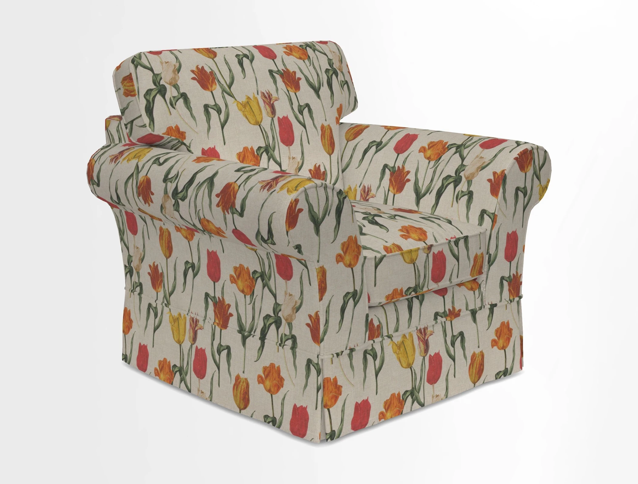 Lanhydrock Chair in Two Tone Plain Biscuit