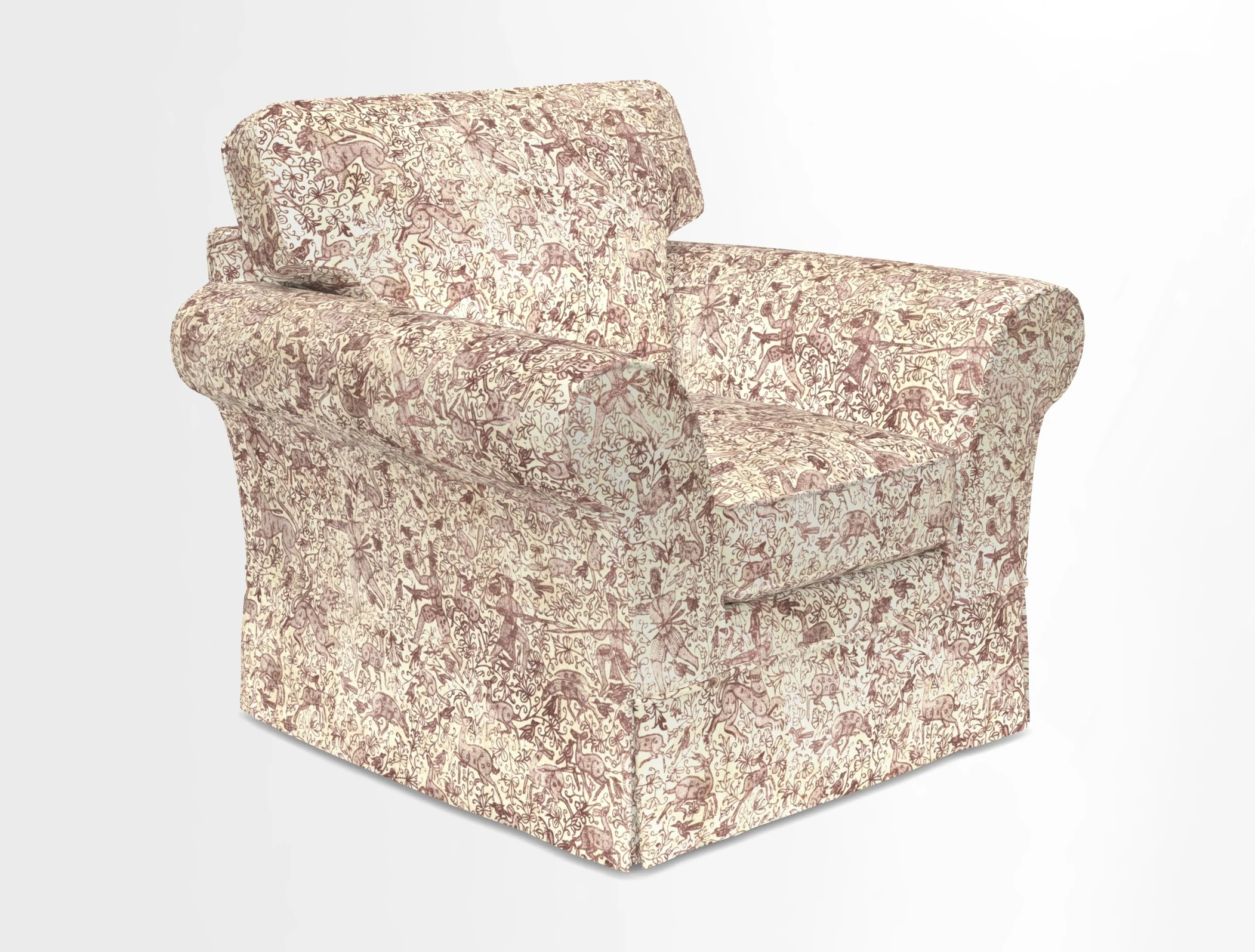 Lanhydrock Chair in Two Tone Plain Biscuit