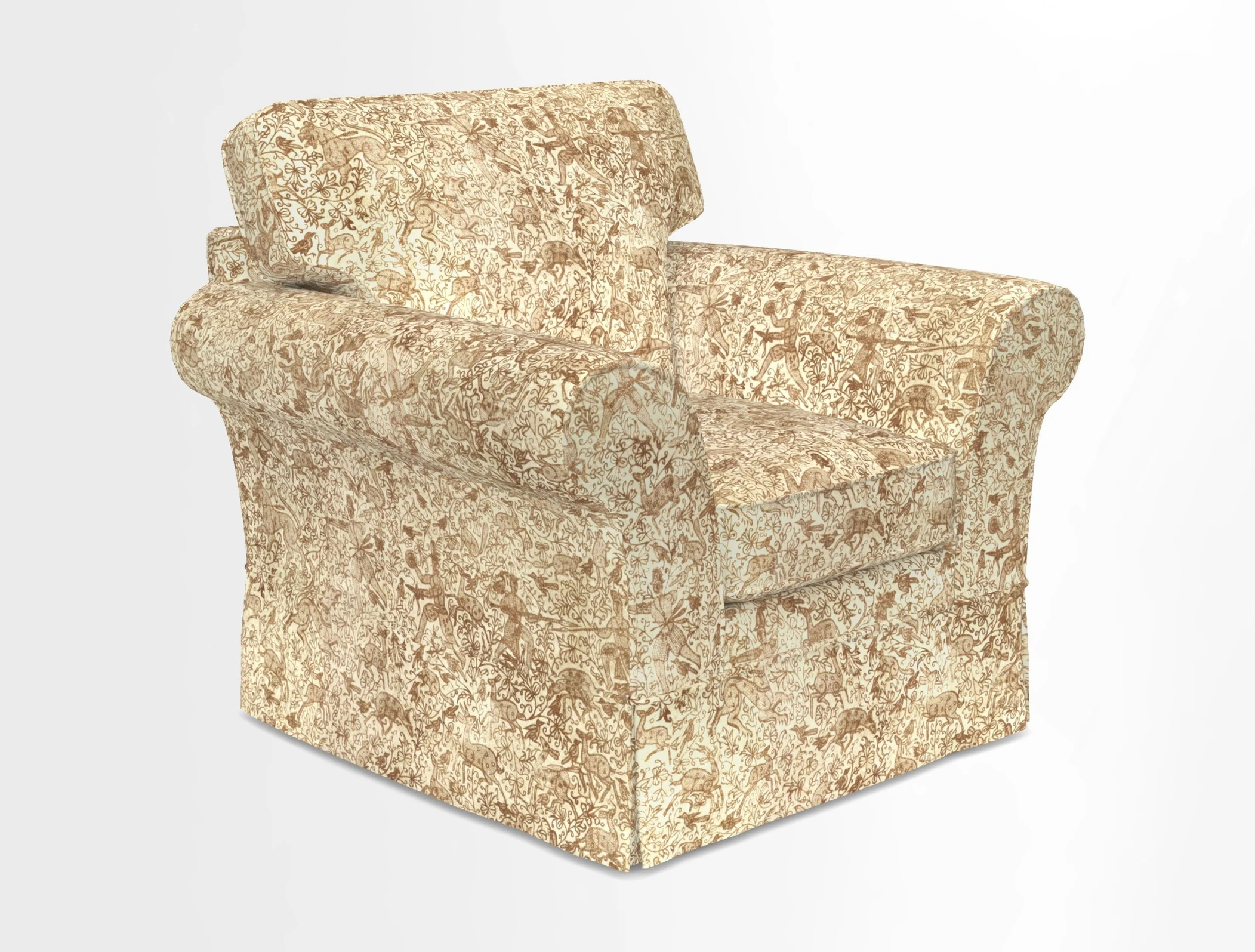 Lanhydrock Chair in Two Tone Plain Biscuit