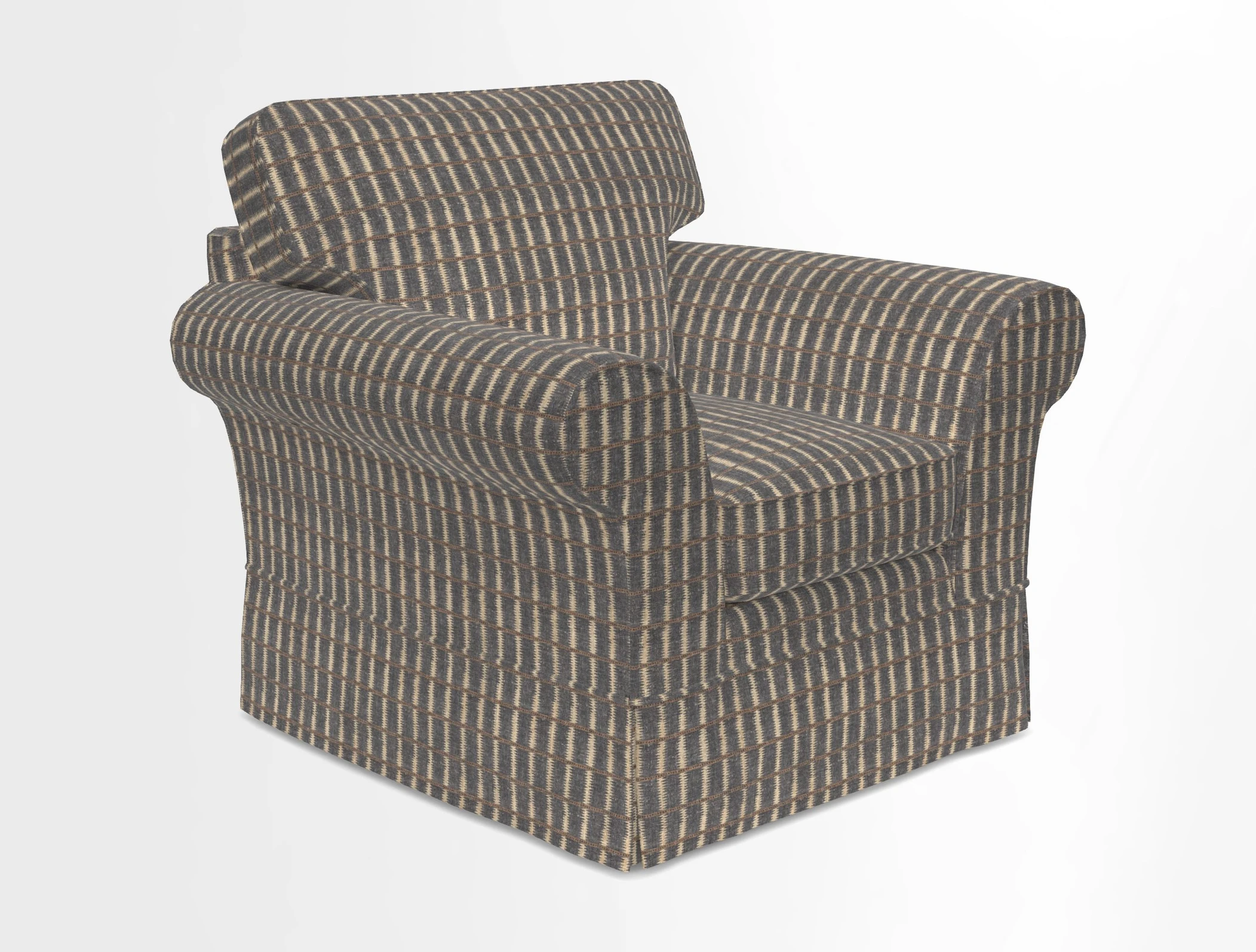 Lanhydrock Chair in Two Tone Plain Biscuit