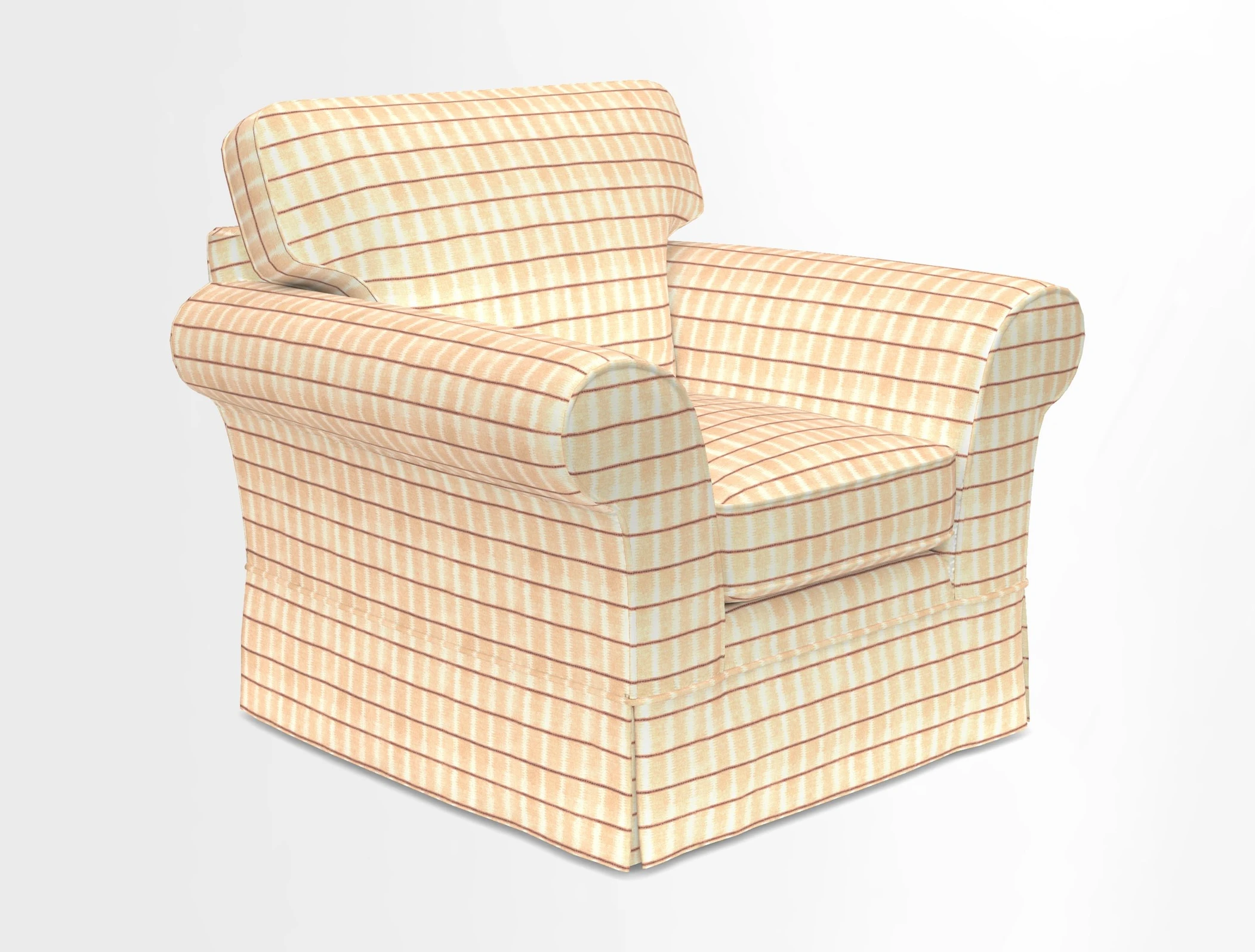 Lanhydrock Chair in Two Tone Plain Biscuit