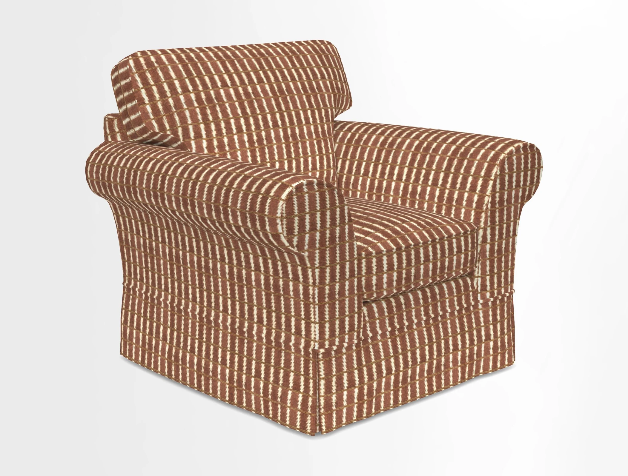 Lanhydrock Chair in Two Tone Plain Biscuit