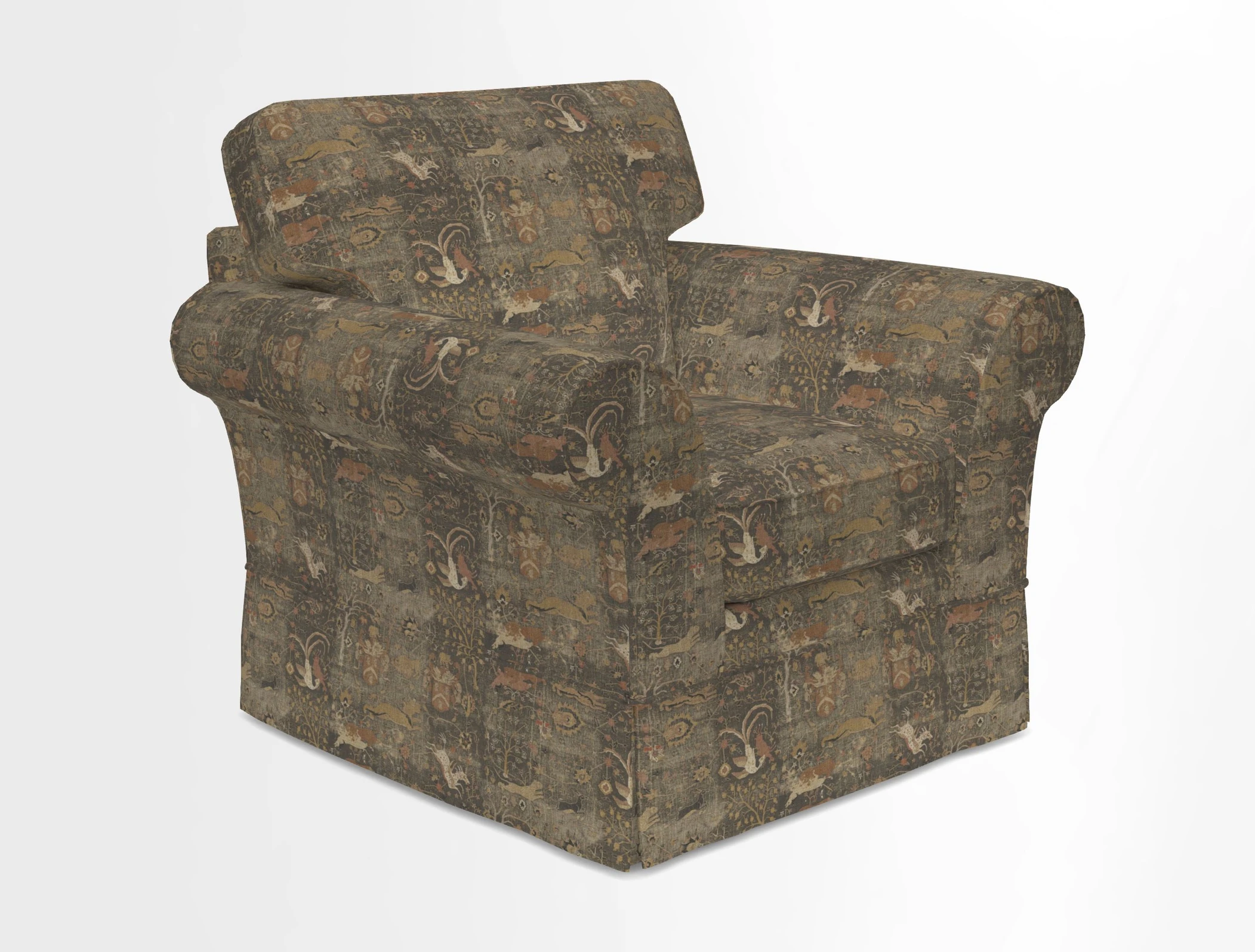Lanhydrock Chair in Two Tone Plain Biscuit