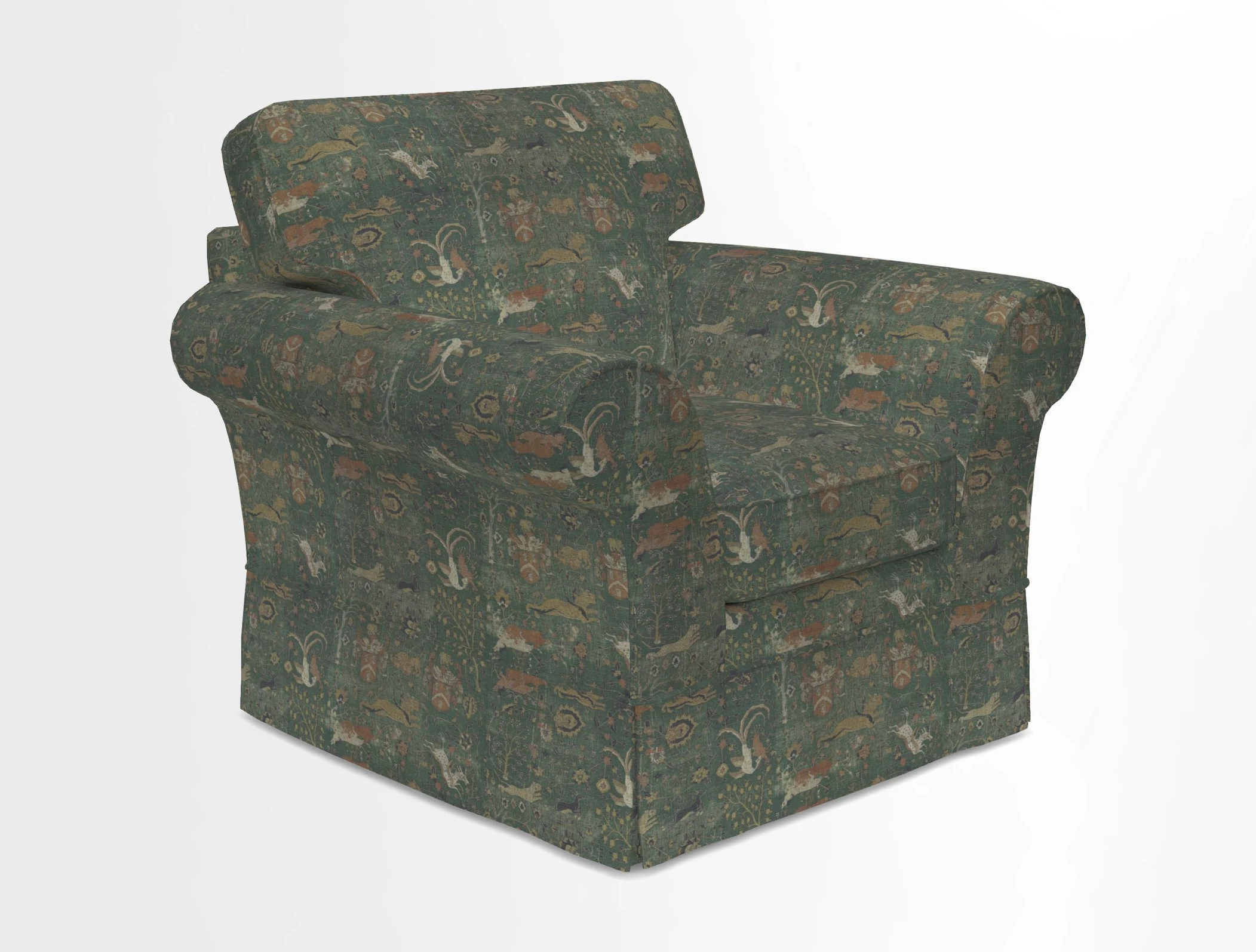 Lanhydrock Chair in Two Tone Plain Biscuit