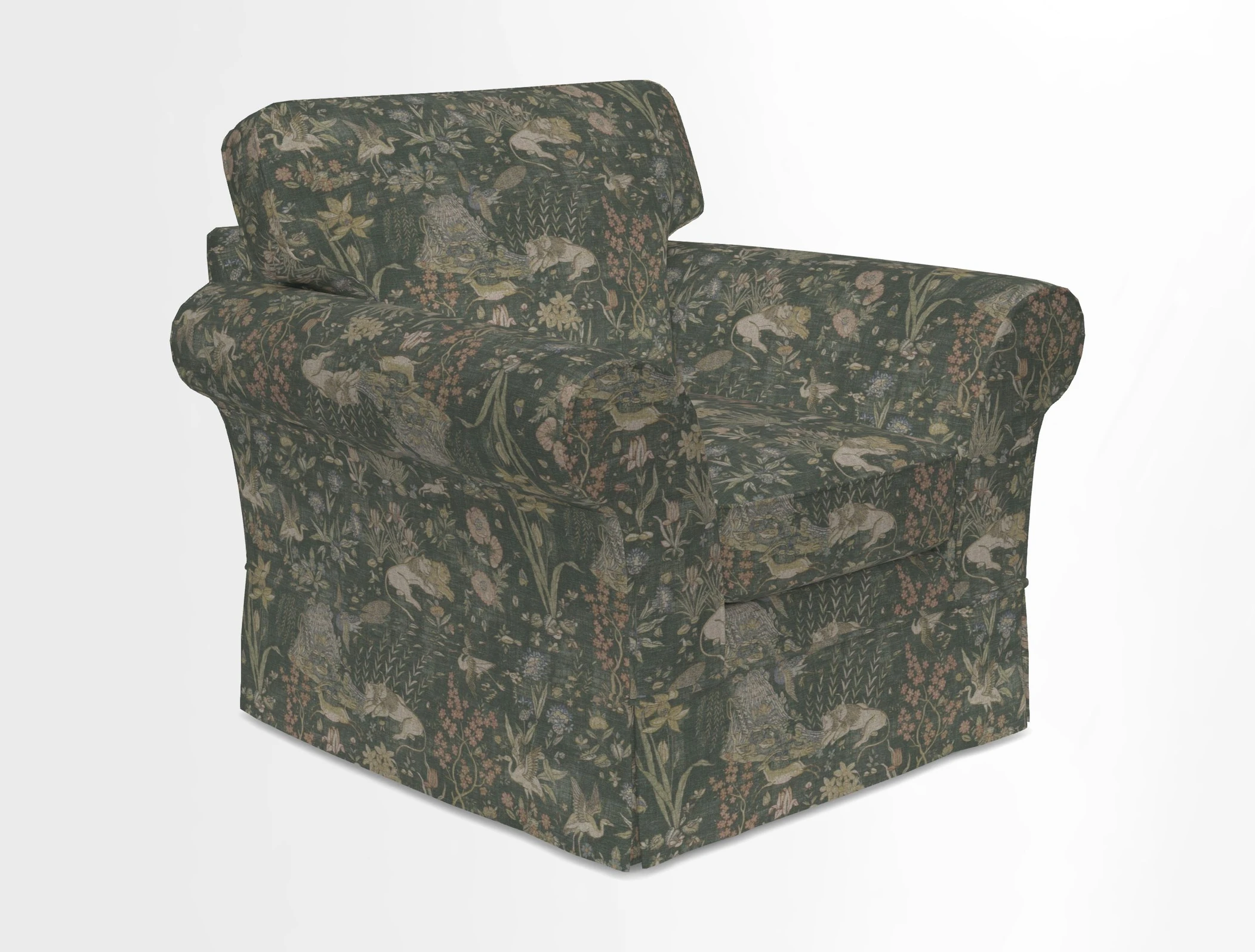Lanhydrock Chair in Two Tone Plain Biscuit