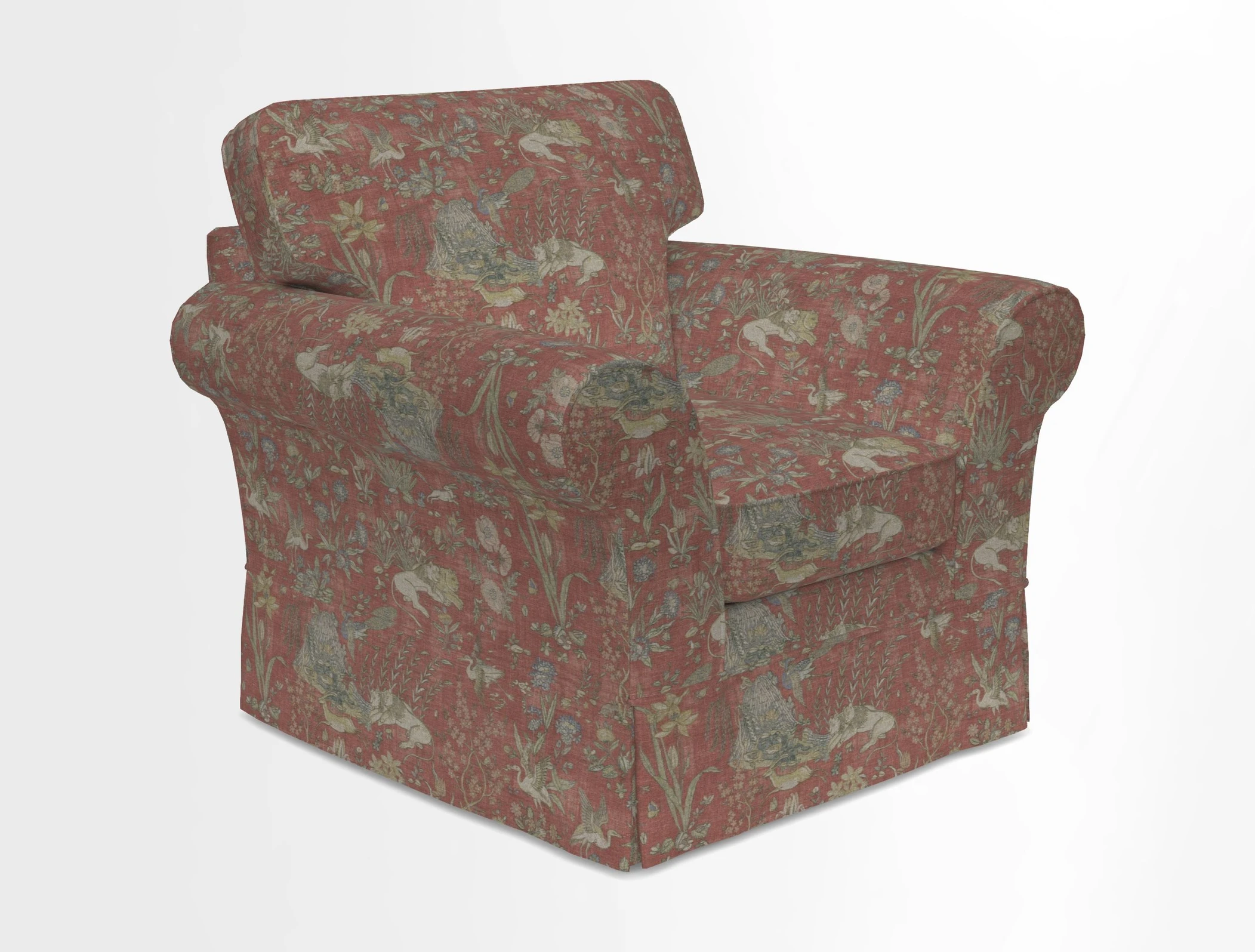 Lanhydrock Chair in Two Tone Plain Biscuit