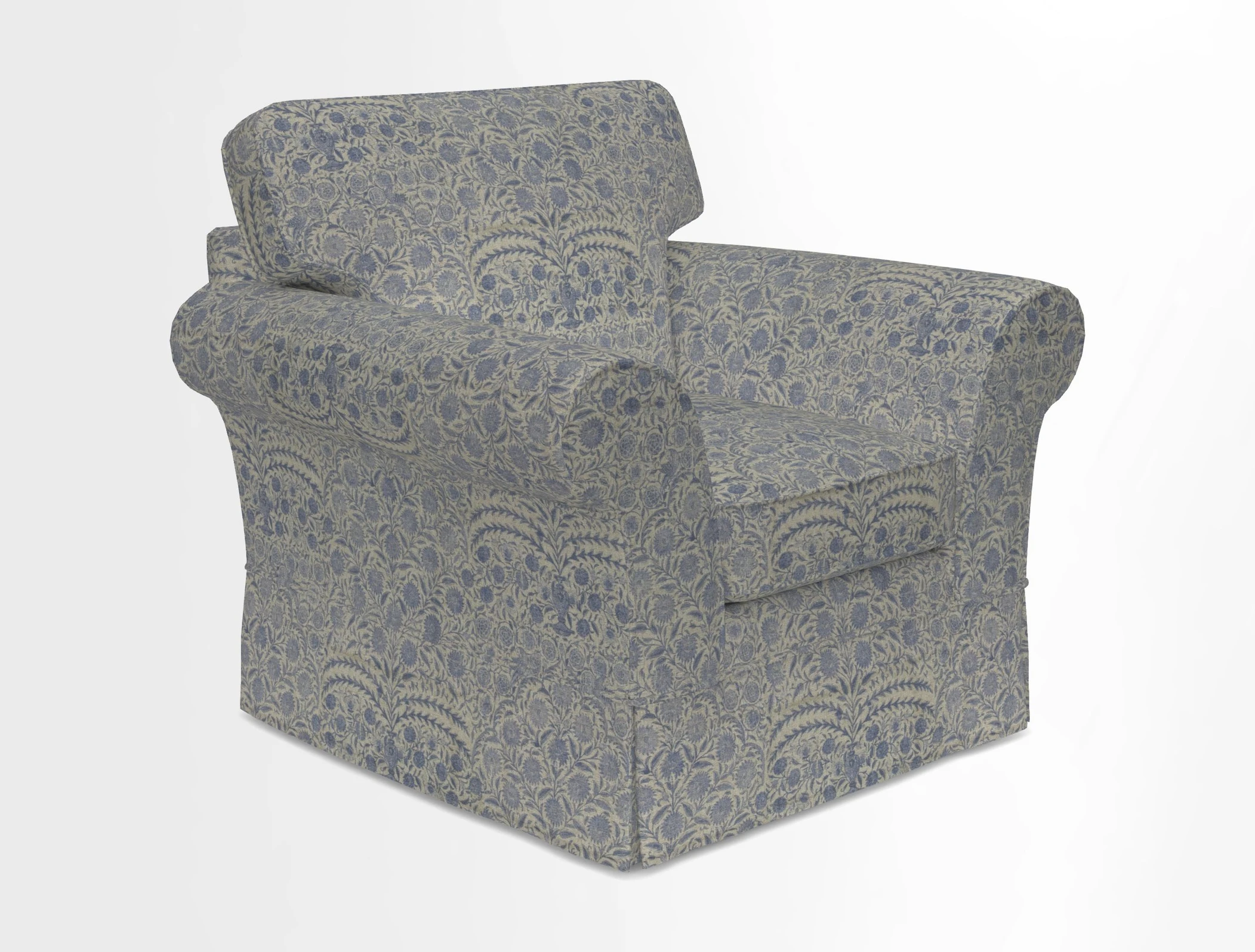 Lanhydrock Chair in Two Tone Plain Biscuit
