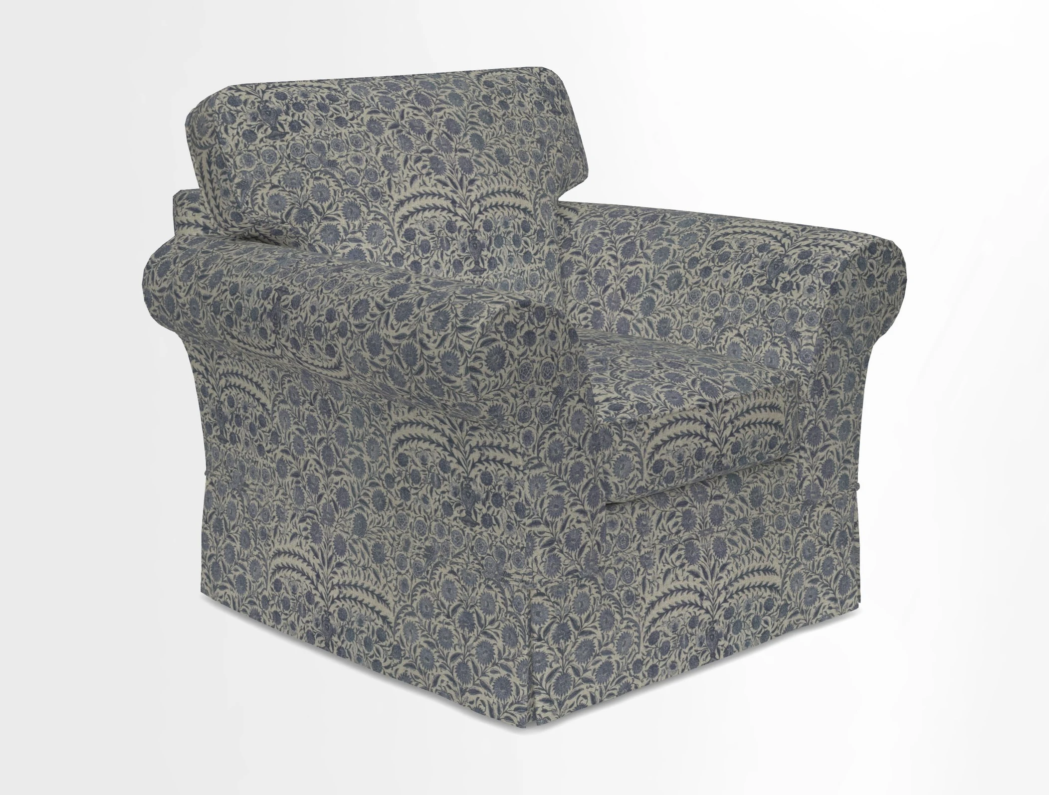 Lanhydrock Chair in Two Tone Plain Biscuit