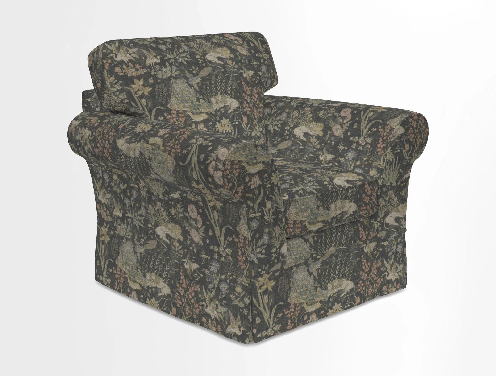 Lanhydrock Chair in Two Tone Plain Biscuit