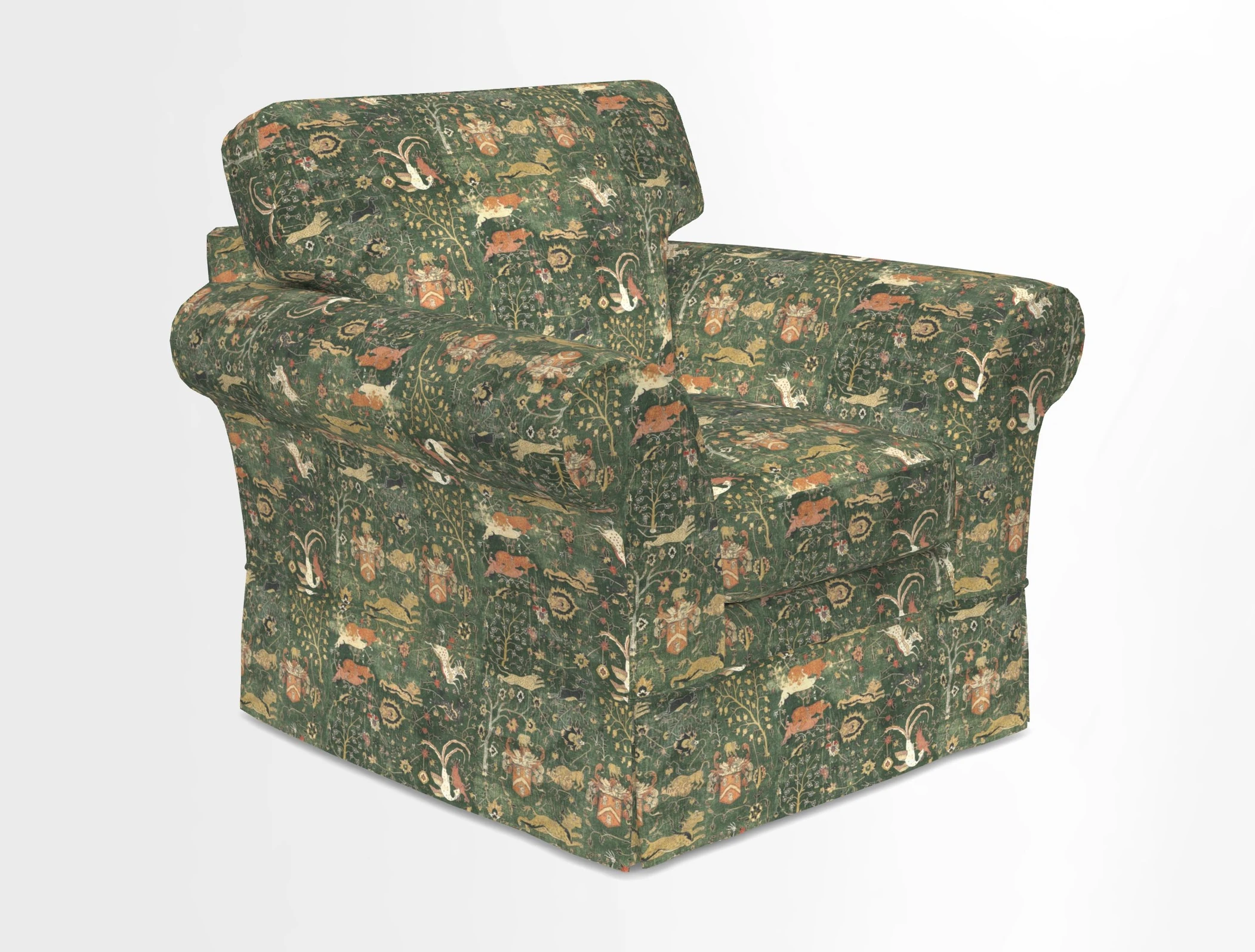 Lanhydrock Chair in Two Tone Plain Biscuit