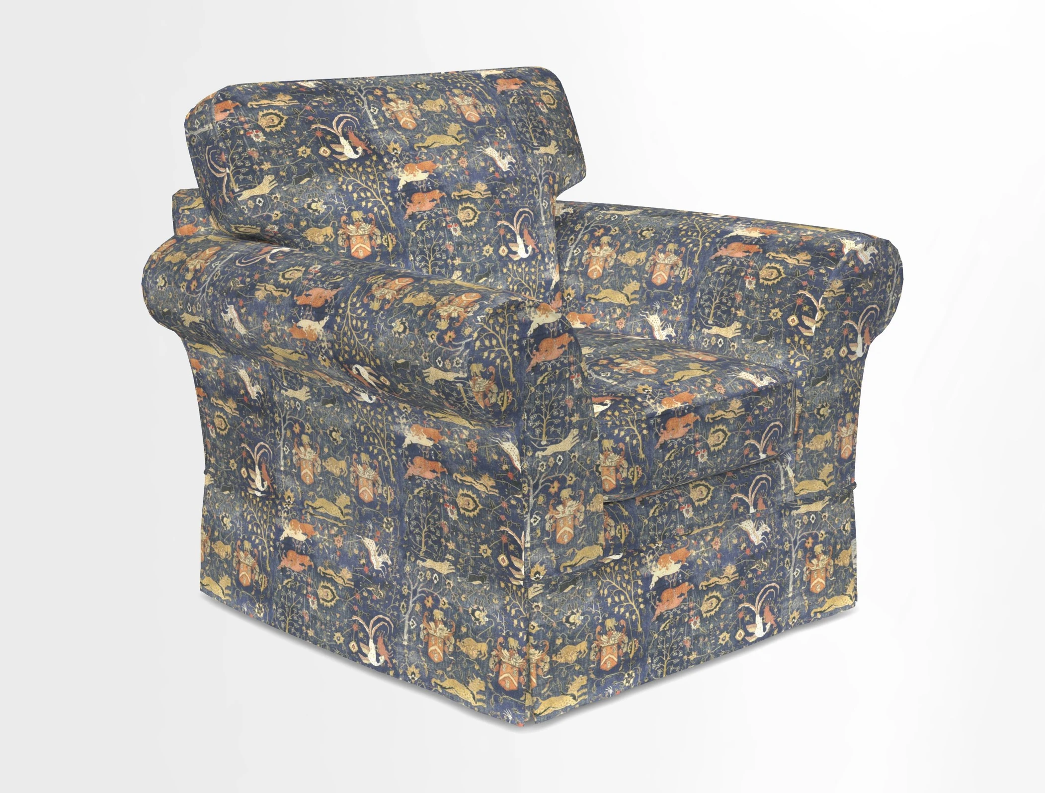 Lanhydrock Chair in Two Tone Plain Biscuit