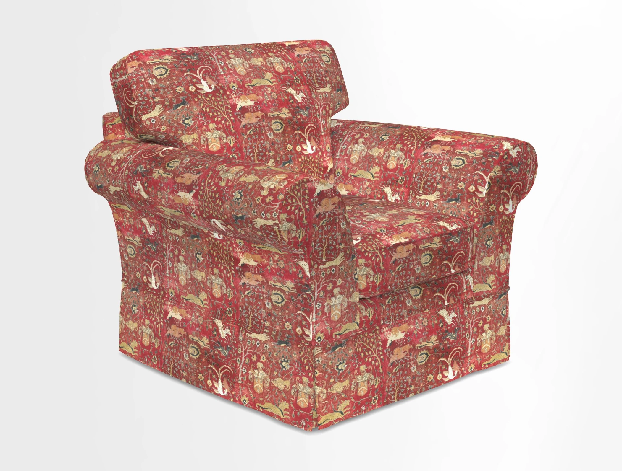 Lanhydrock Chair in Two Tone Plain Biscuit