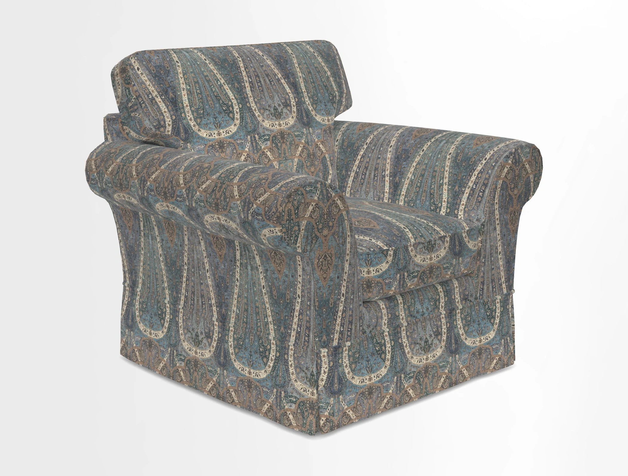 Lanhydrock Chair in Two Tone Plain Biscuit