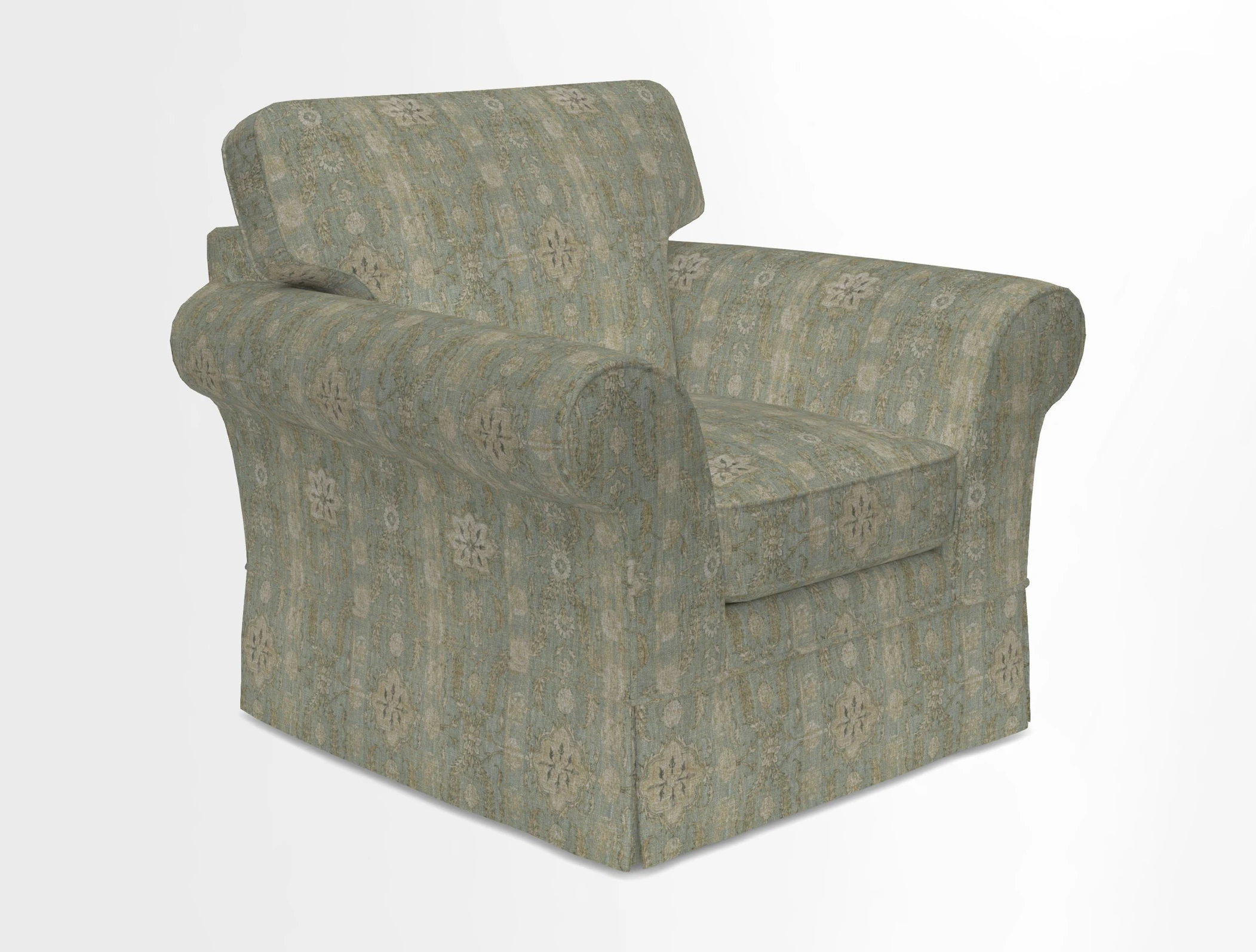 Lanhydrock Chair in Two Tone Plain Biscuit