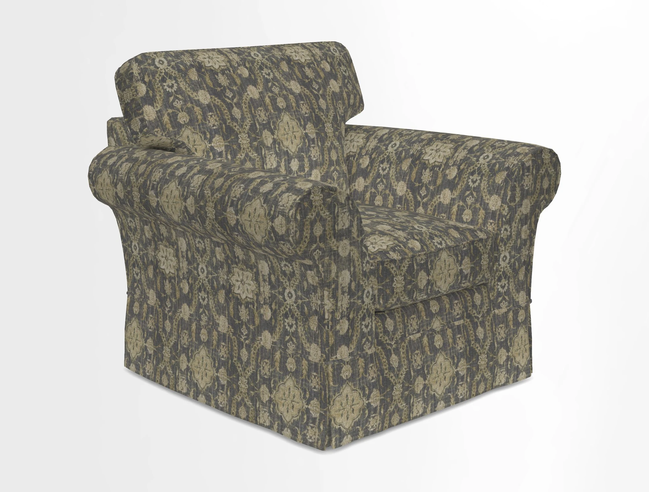 Lanhydrock Chair in Two Tone Plain Biscuit