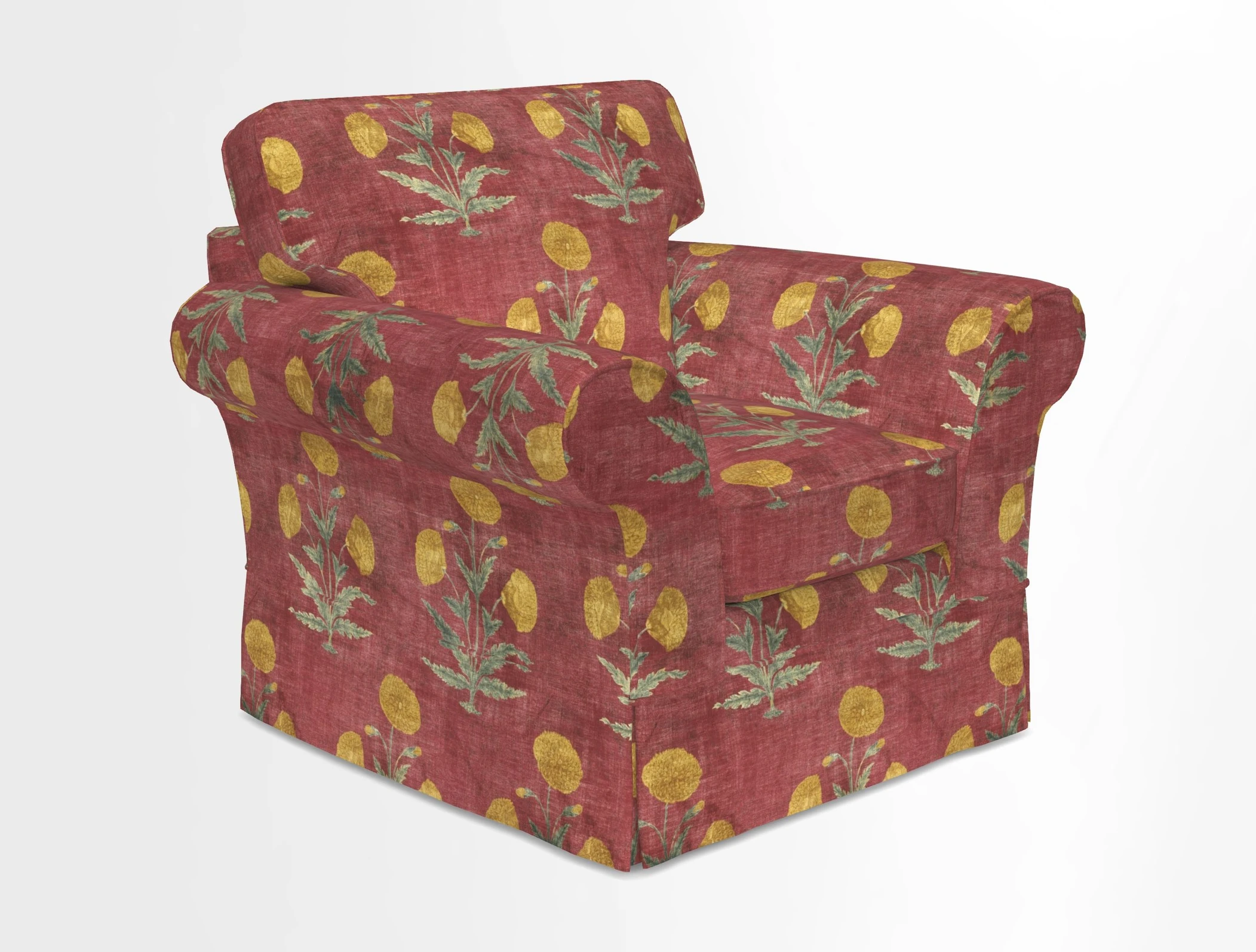 Lanhydrock Chair in Two Tone Plain Biscuit