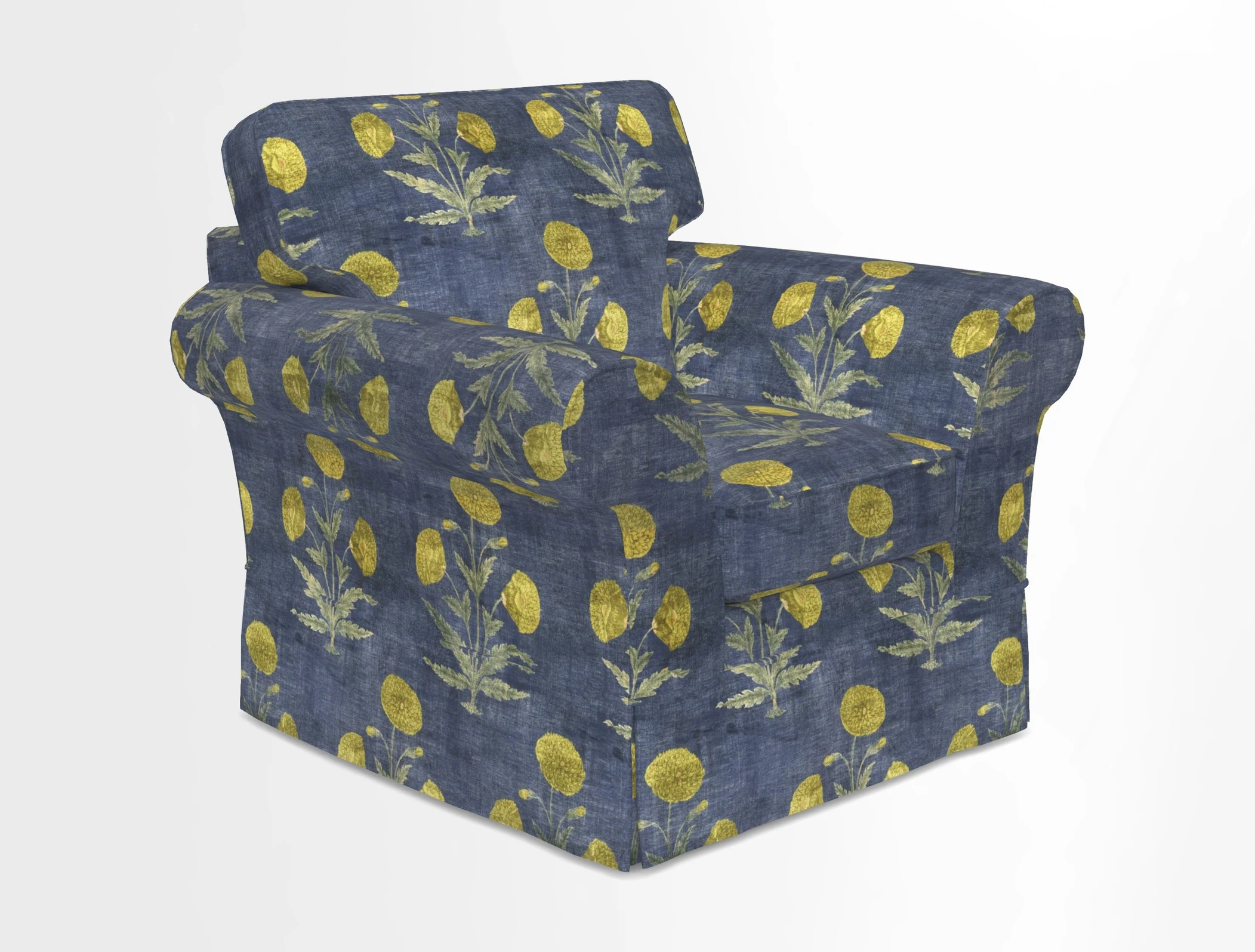 Lanhydrock Chair in Two Tone Plain Biscuit