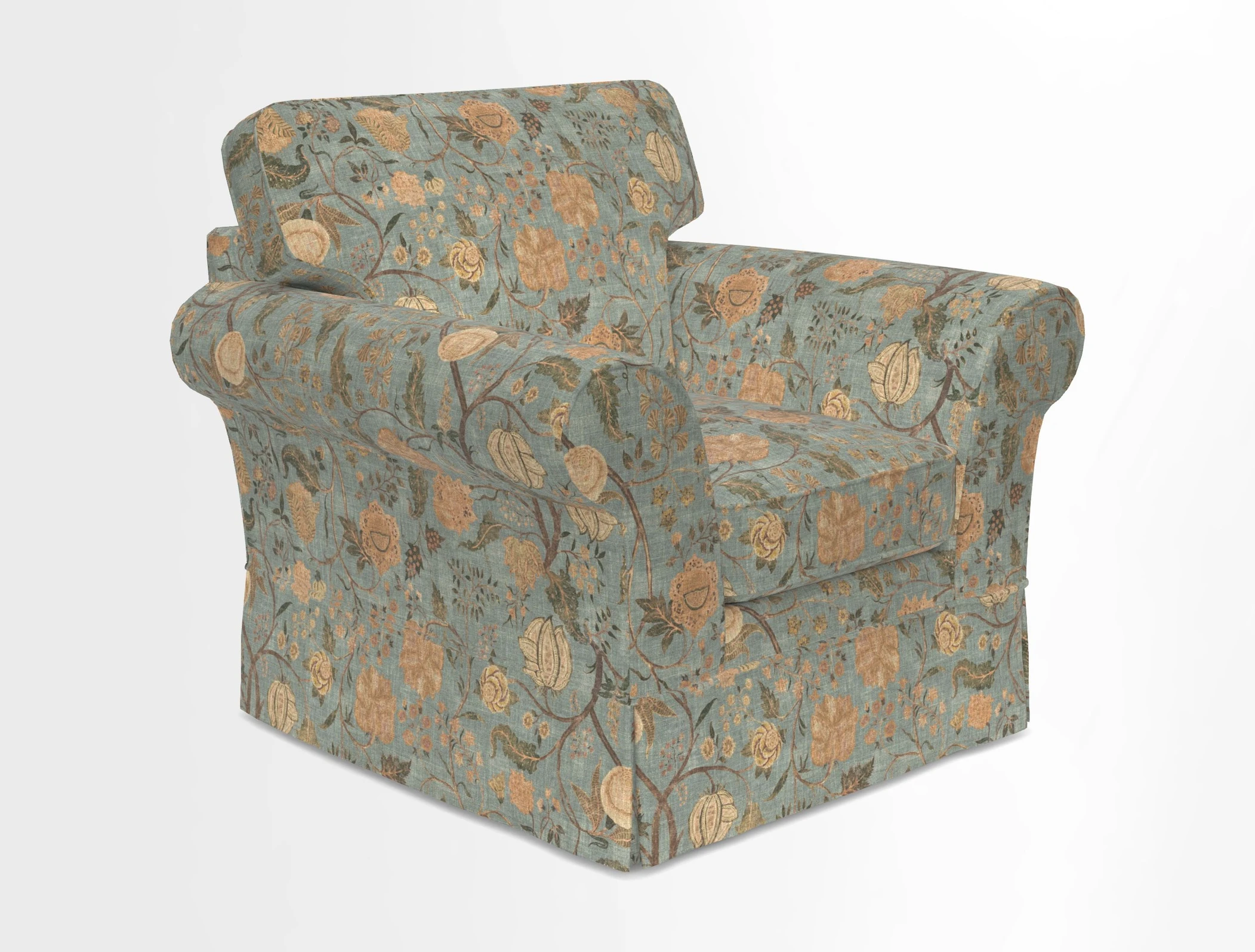 Lanhydrock Chair in Two Tone Plain Biscuit