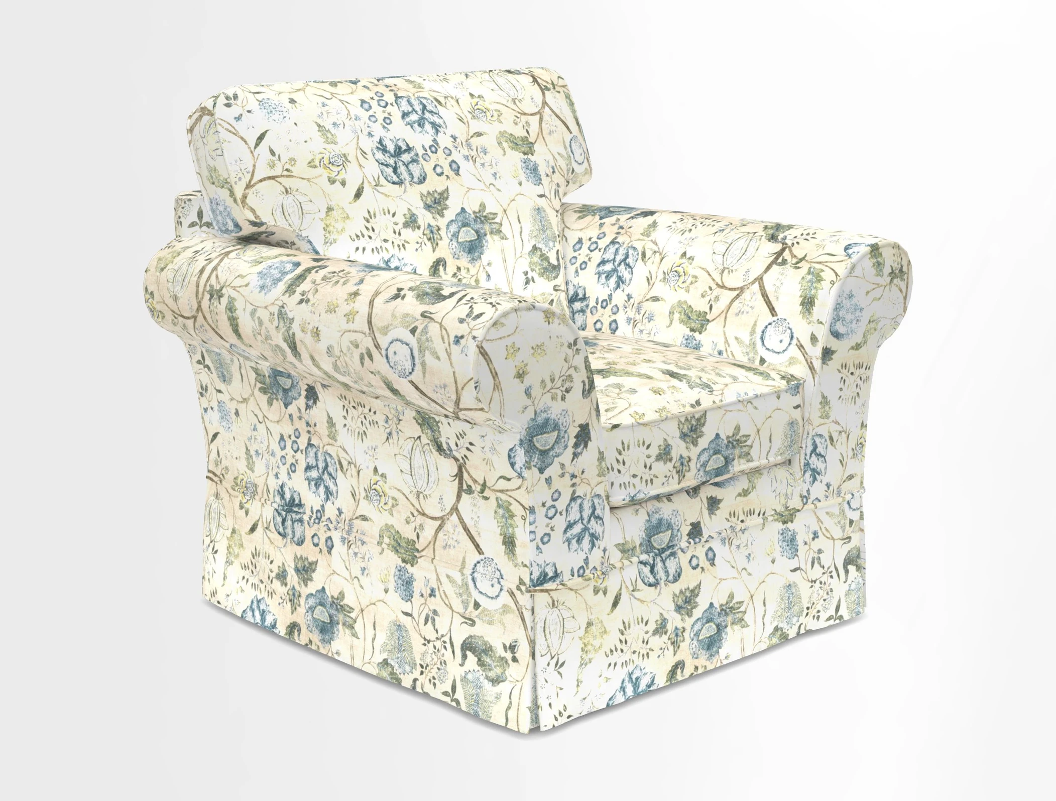 Lanhydrock Chair in Two Tone Plain Biscuit