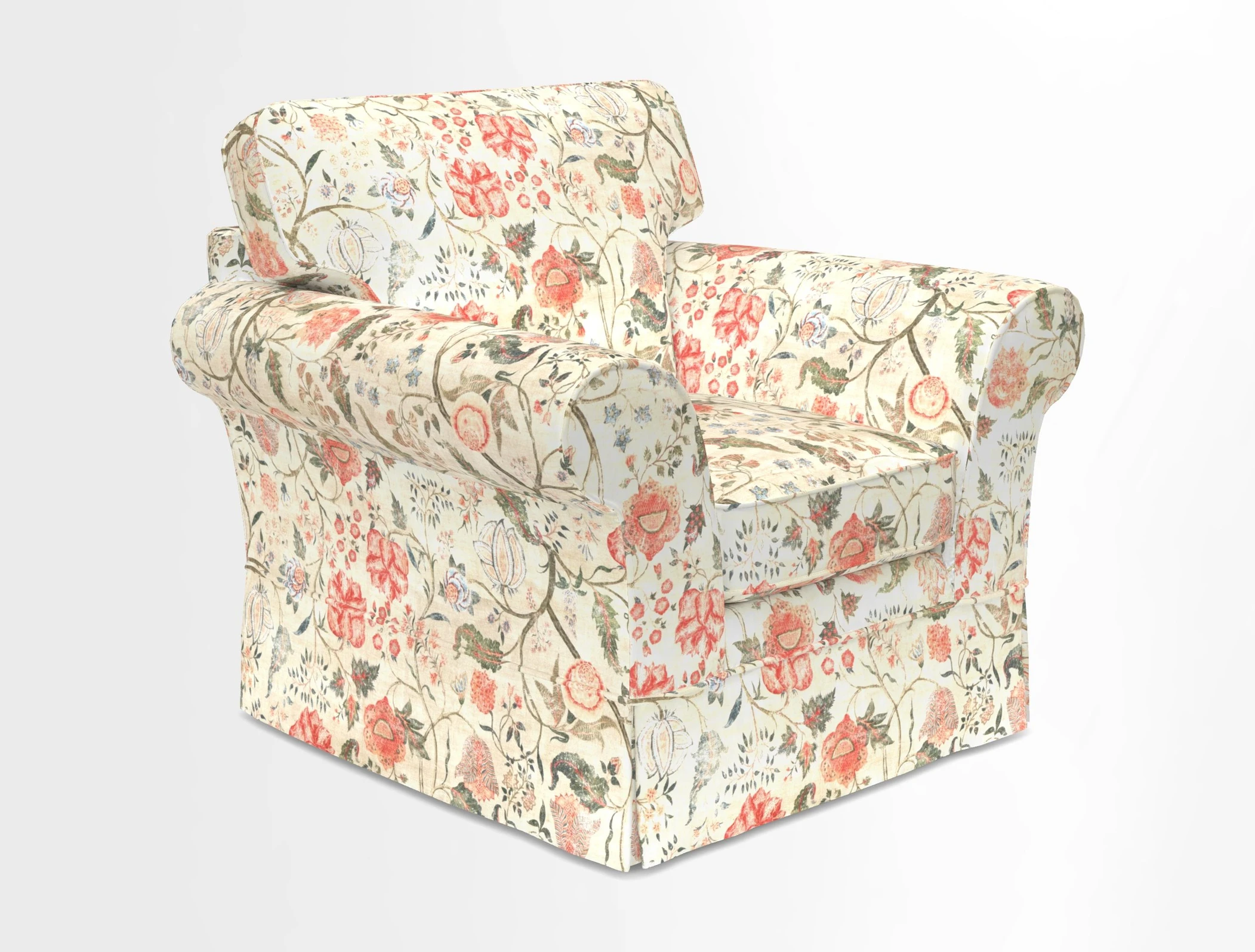 Lanhydrock Chair in Two Tone Plain Biscuit