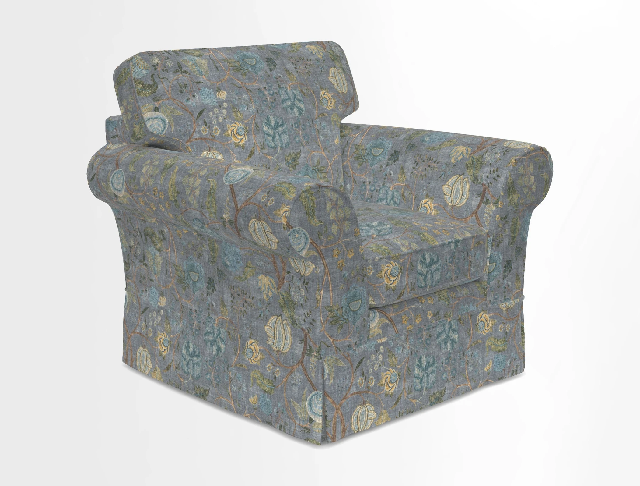 Lanhydrock Chair in Two Tone Plain Biscuit