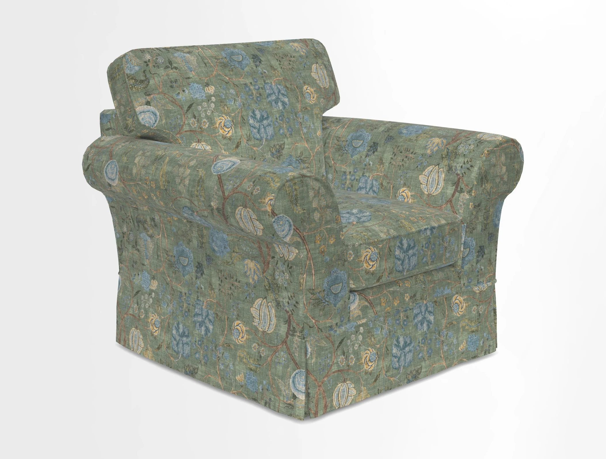 Lanhydrock Chair in Two Tone Plain Biscuit