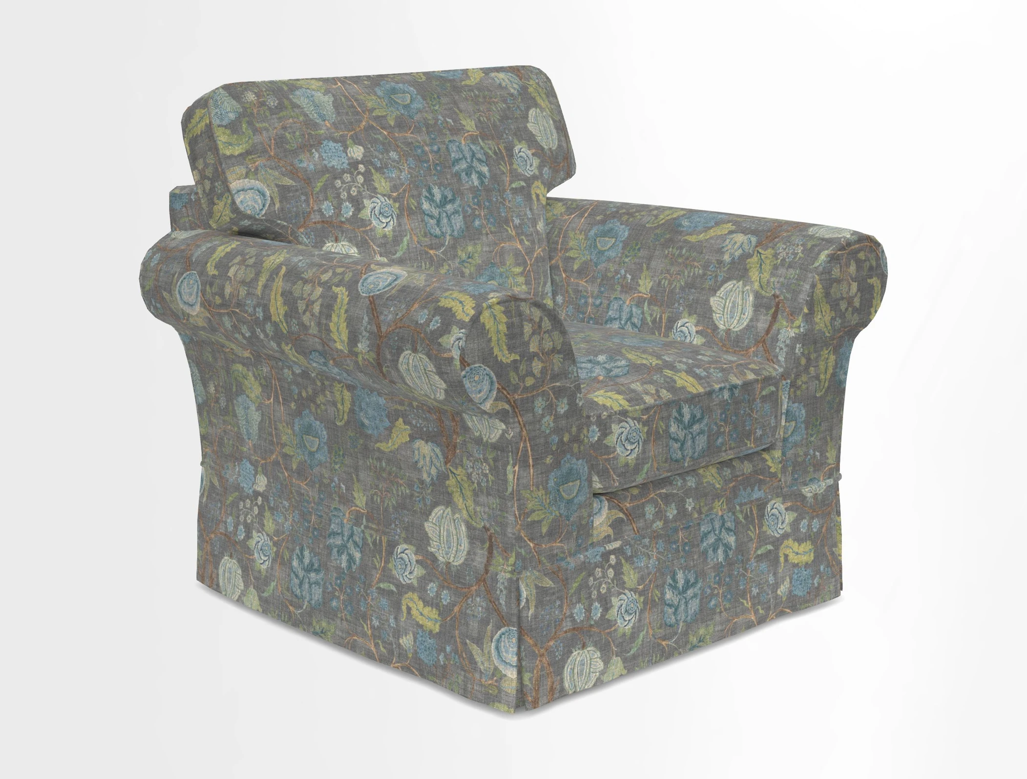 Lanhydrock Chair in Two Tone Plain Biscuit