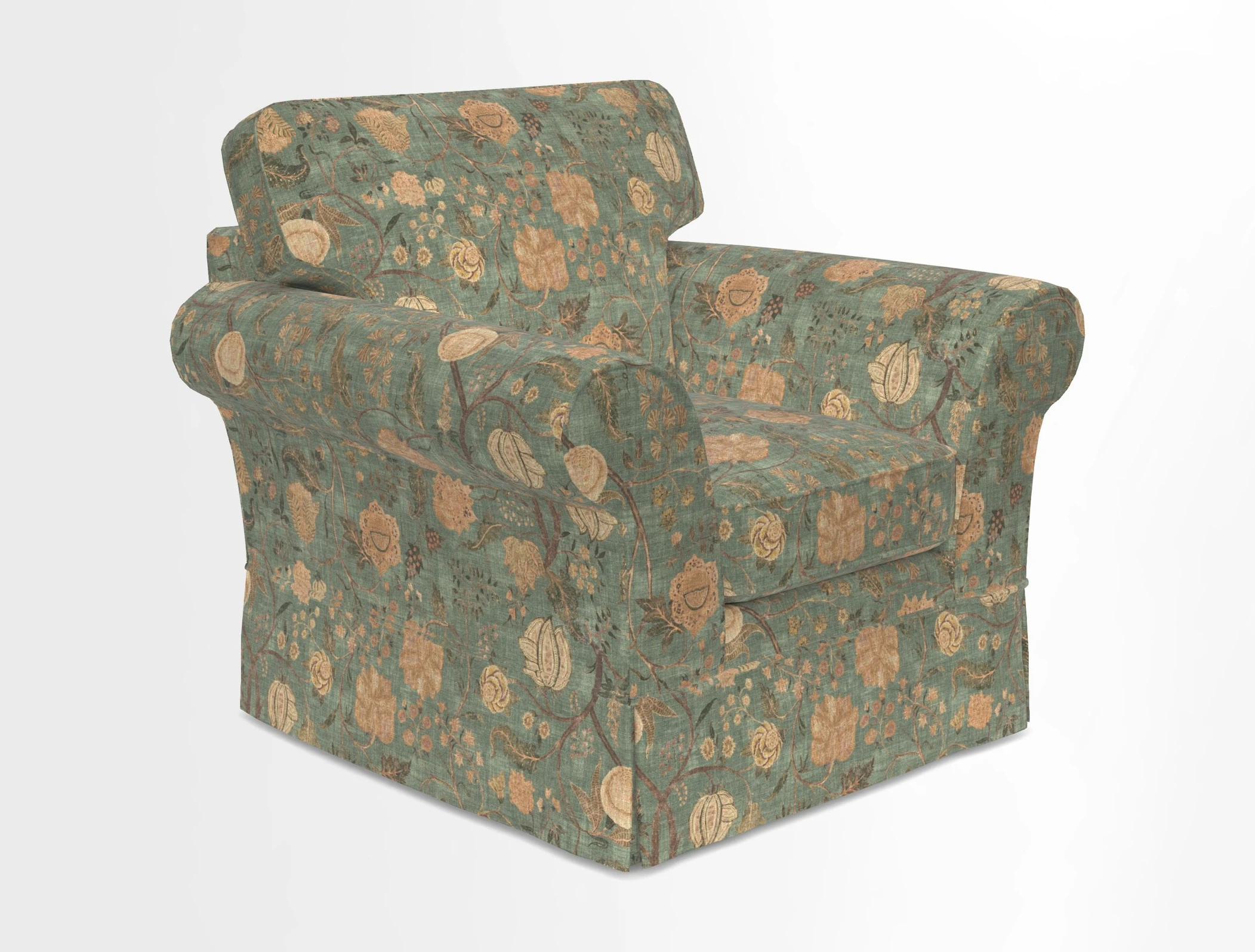 Lanhydrock Chair in Two Tone Plain Biscuit