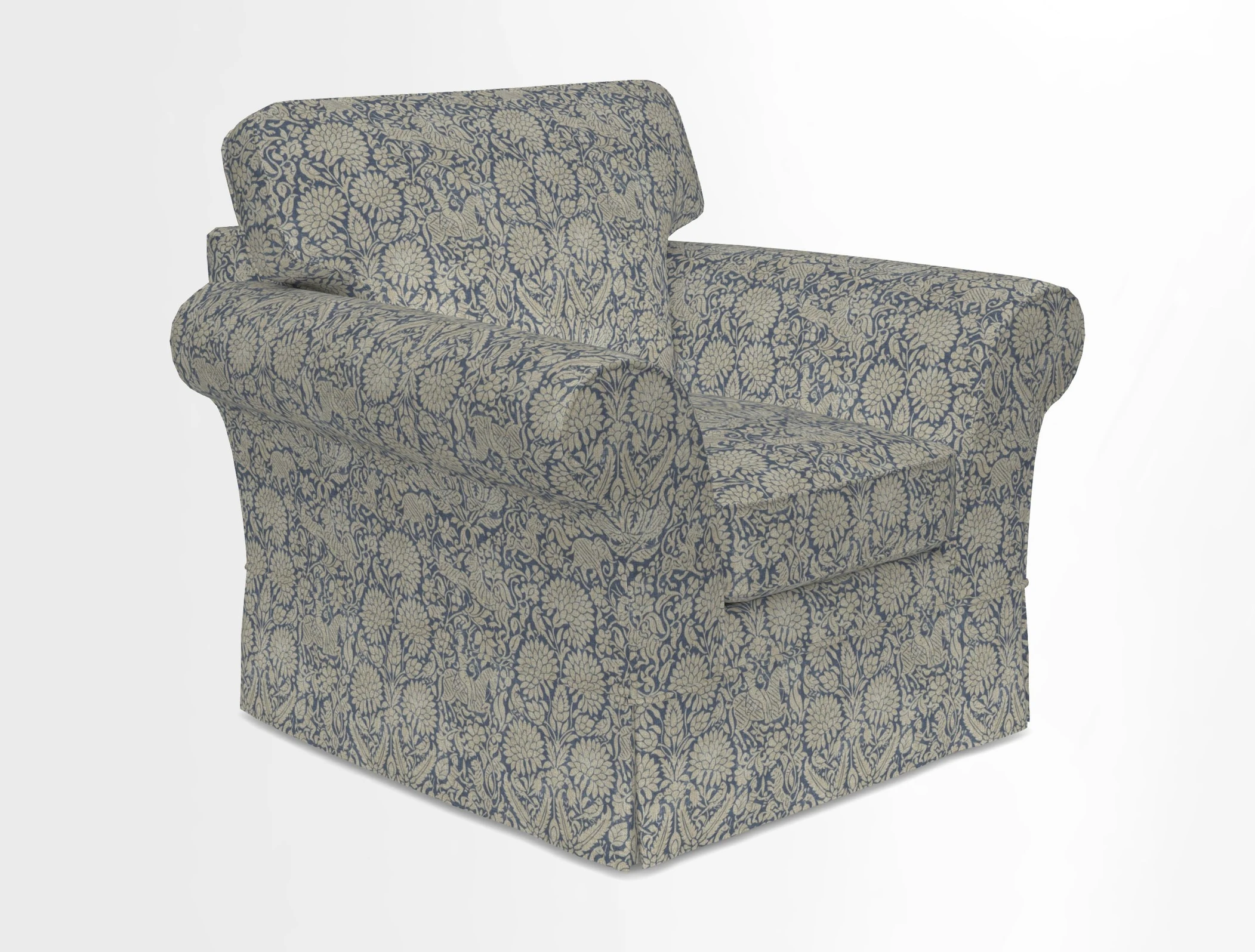 Lanhydrock Chair in Two Tone Plain Biscuit