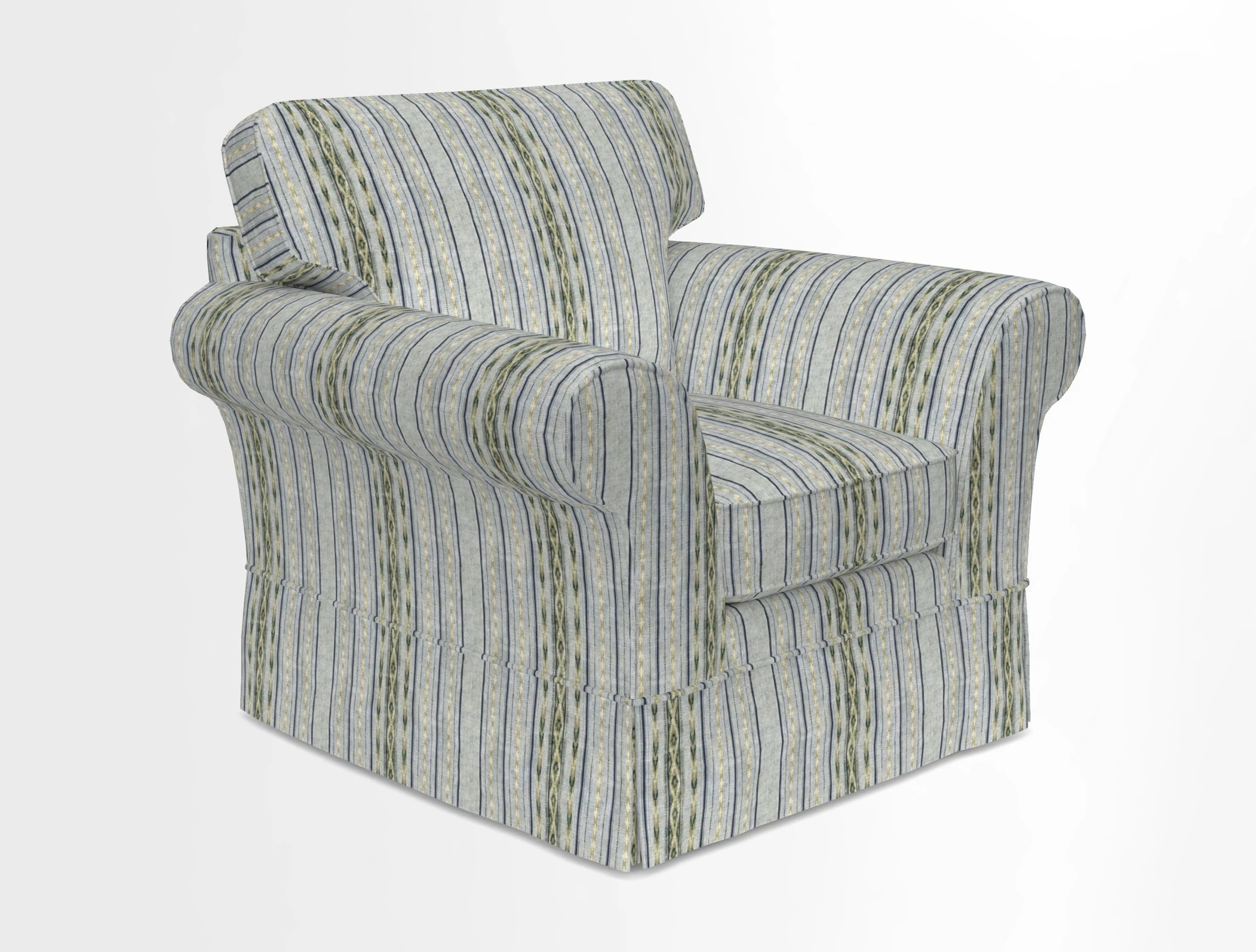 Lanhydrock Chair in Two Tone Plain Biscuit